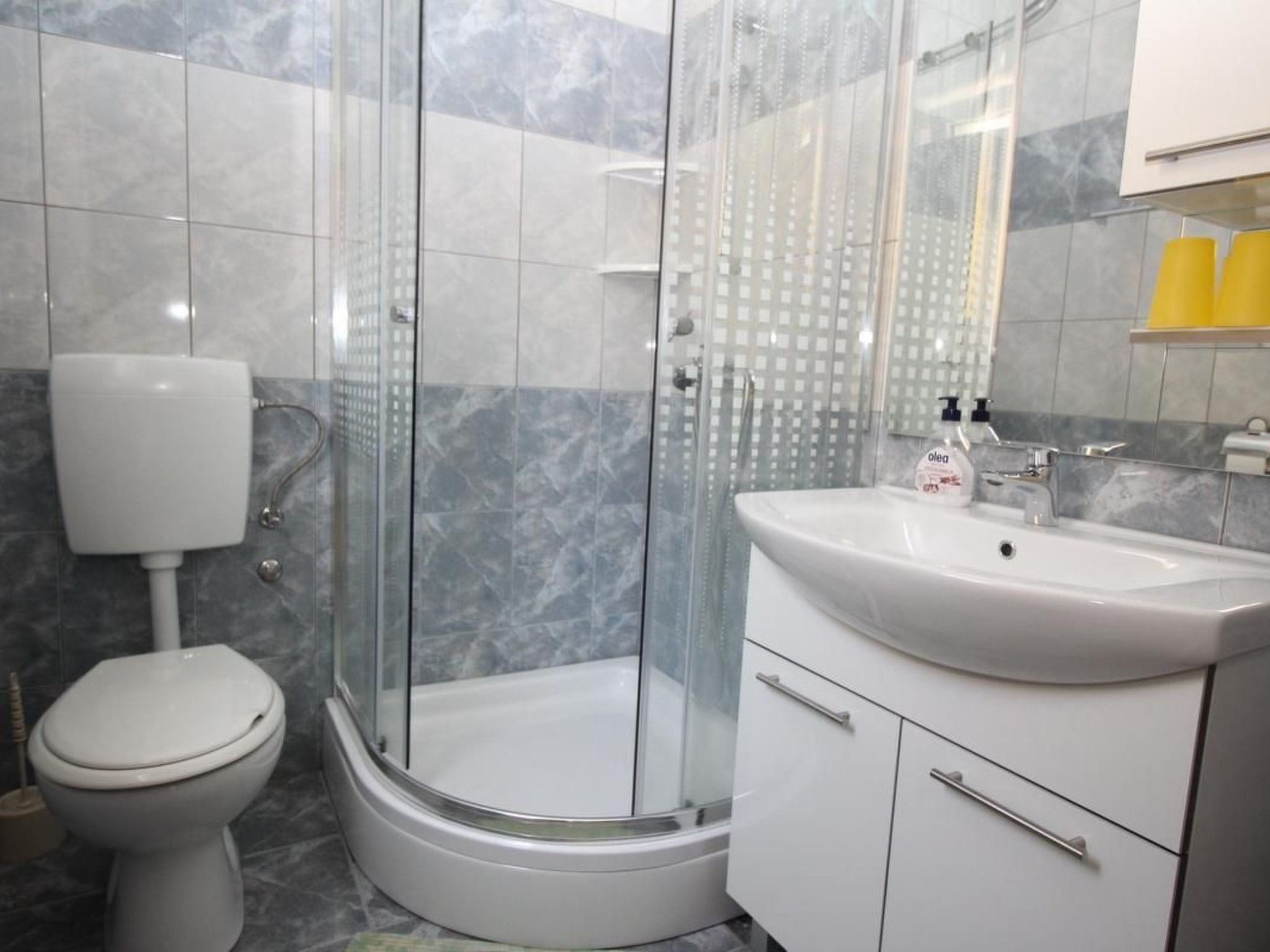 Wohnung in Baška mit Eigenem Balkon-Dedans