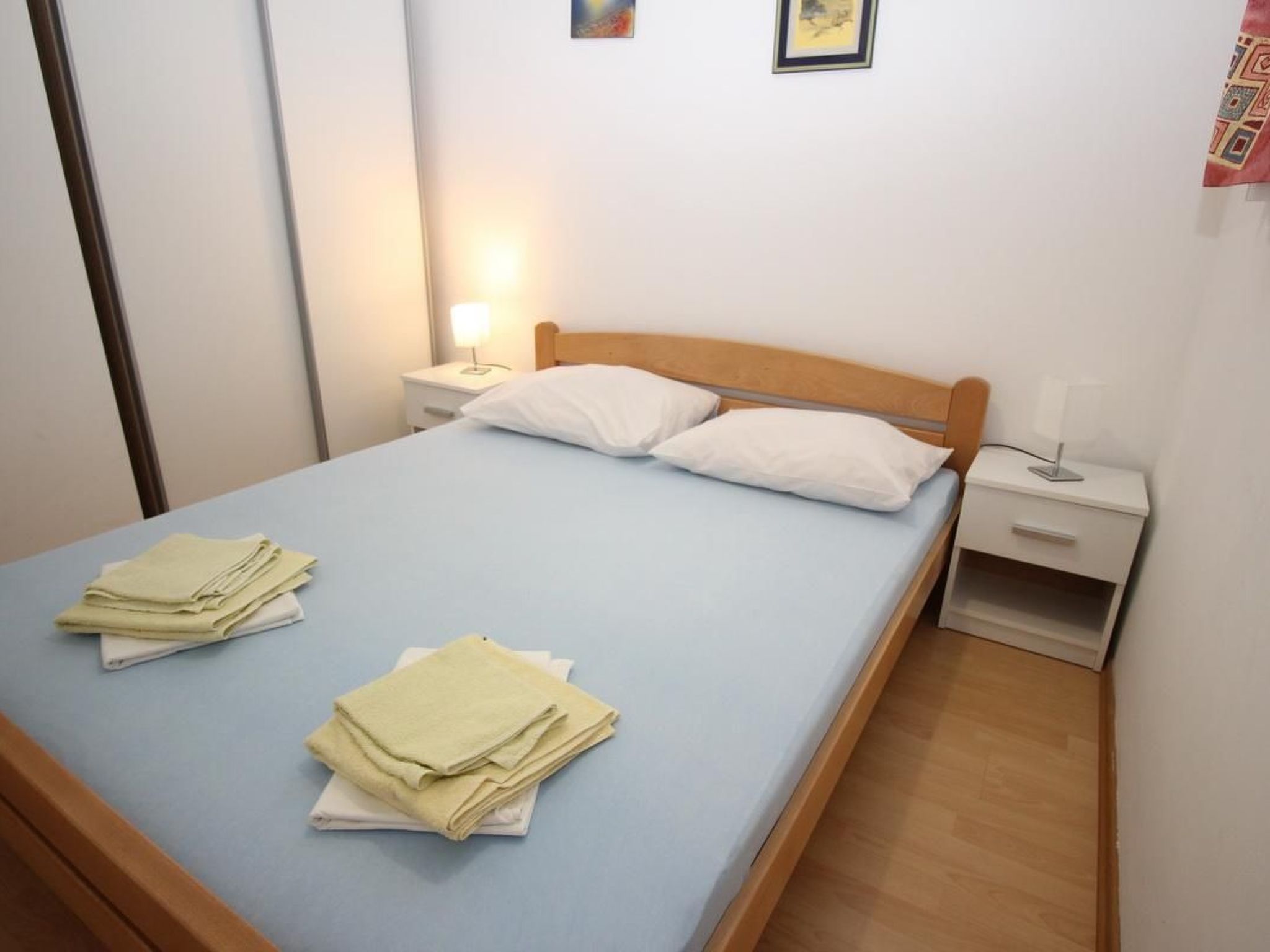 Wohnung in Baška mit Eigenem Balkon-Dedans