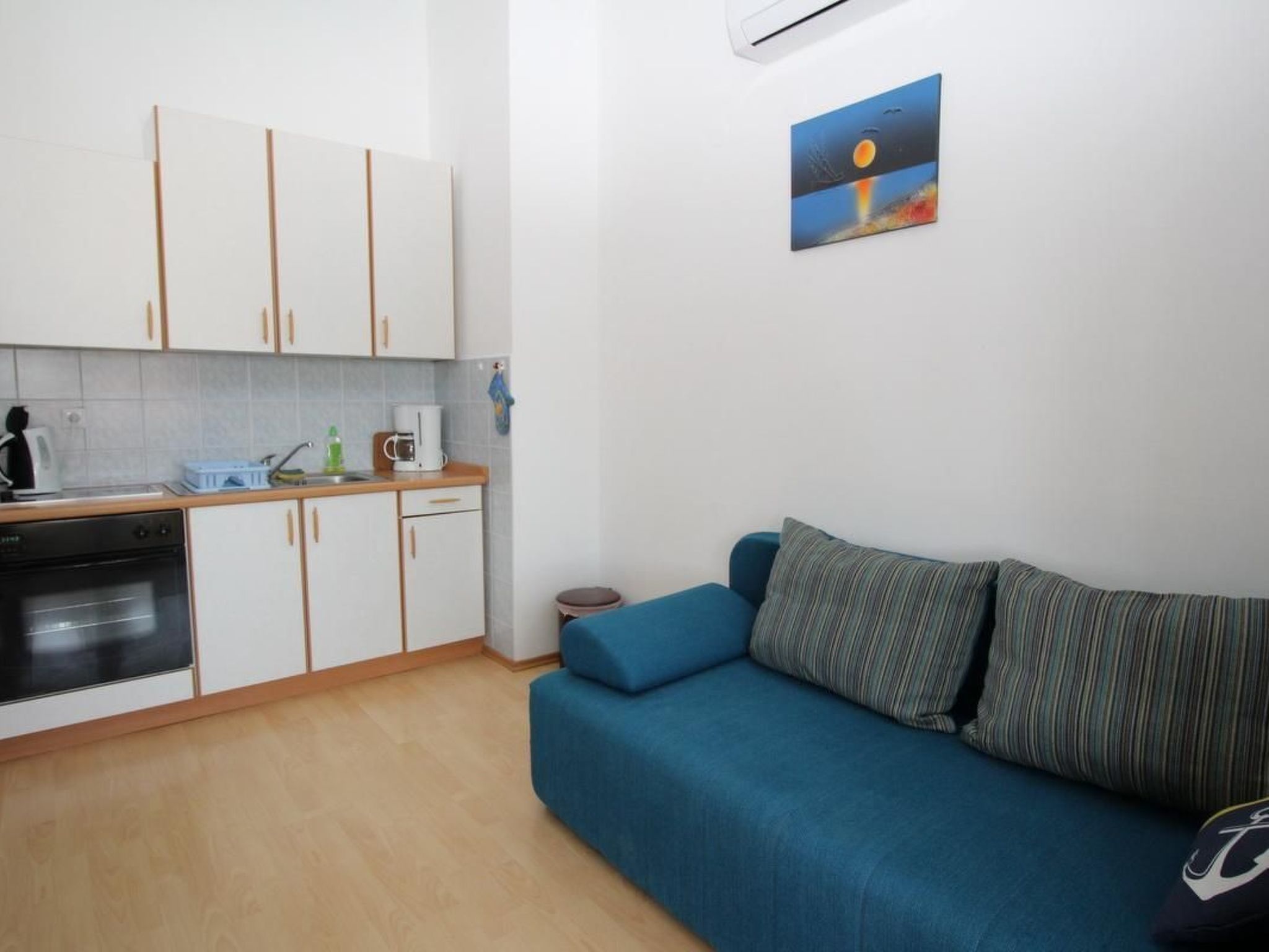 Wohnung in Baška mit Eigenem Balkon-Dedans