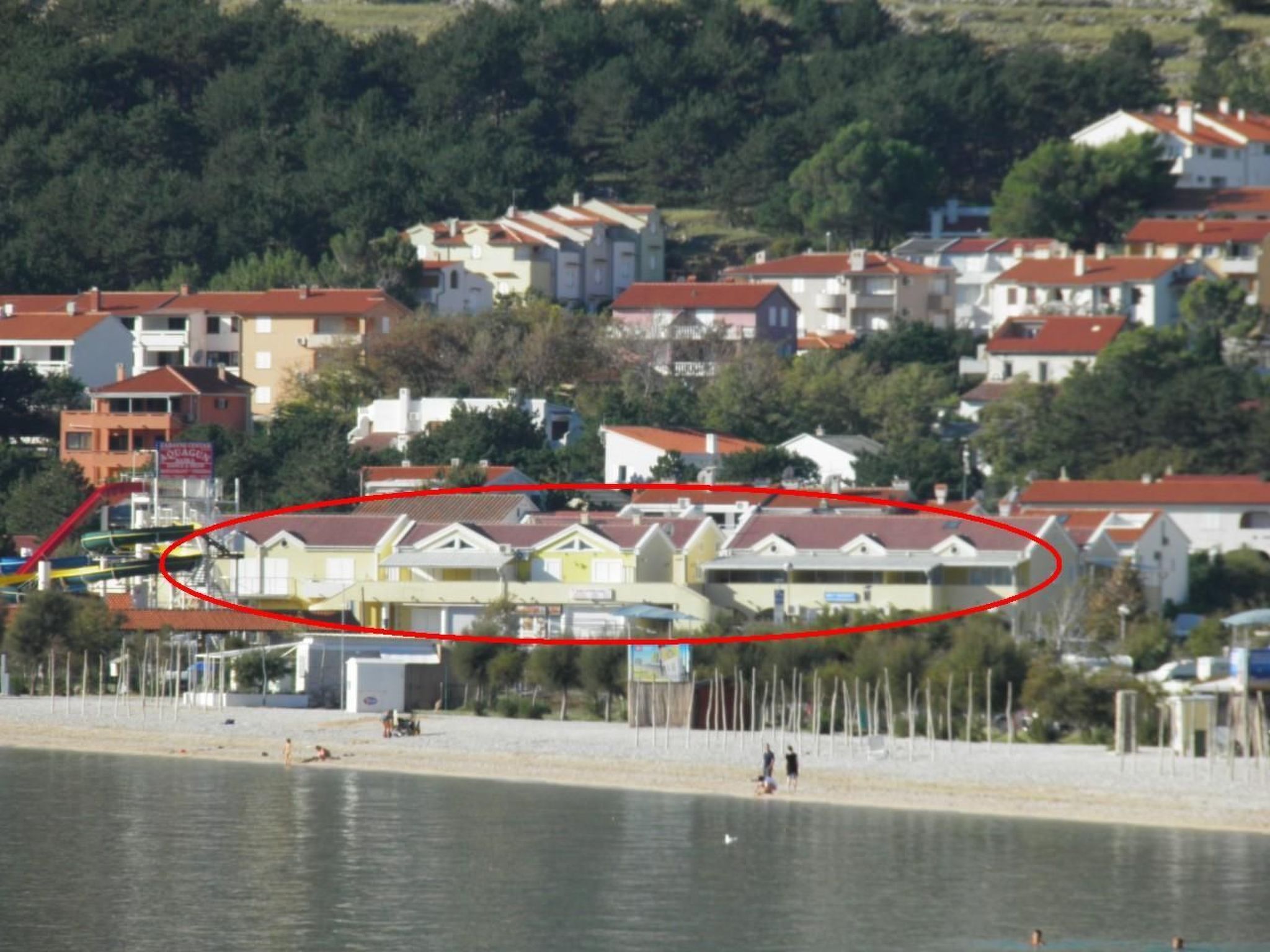 Wohnung in Baška mit Eigenem Balkon-Dedans