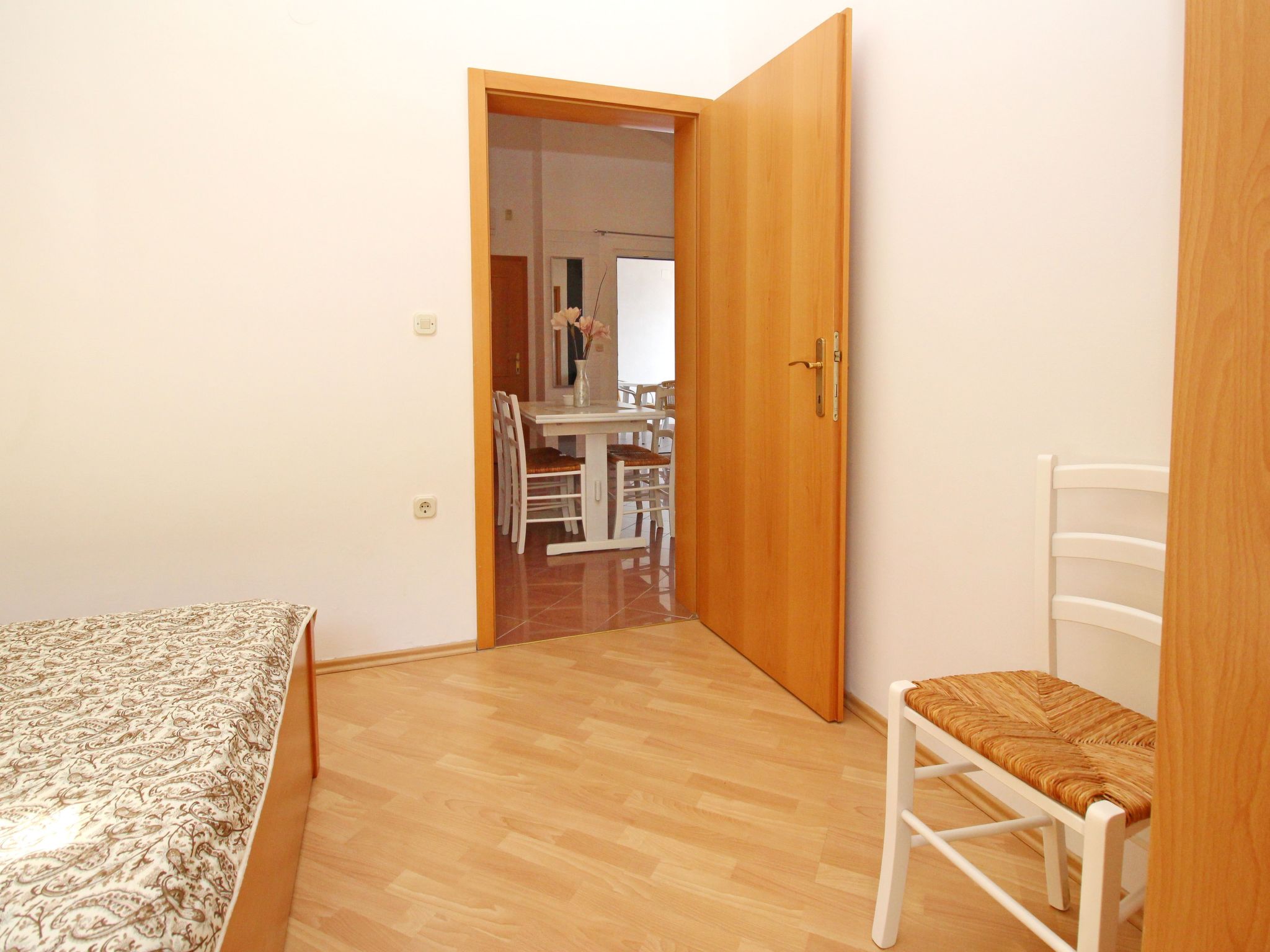 In Baška mit Eigenem Balkon-Binnen