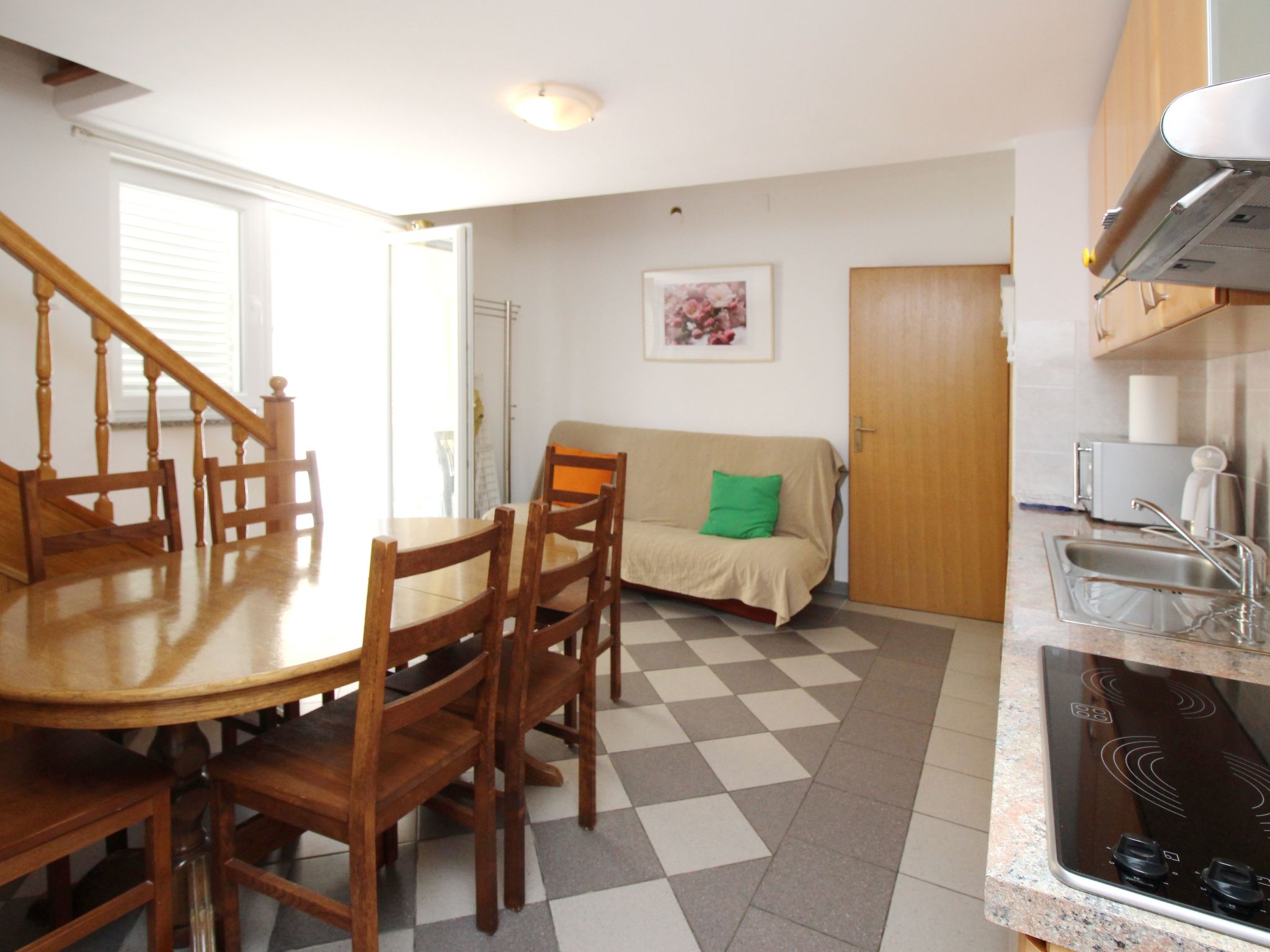 Appartement in Baška mit Eigener Terrasse-Dedans