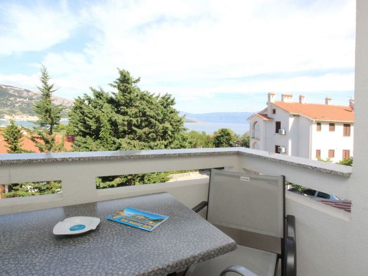Wohnung in Baška mit Eigenem Balkon