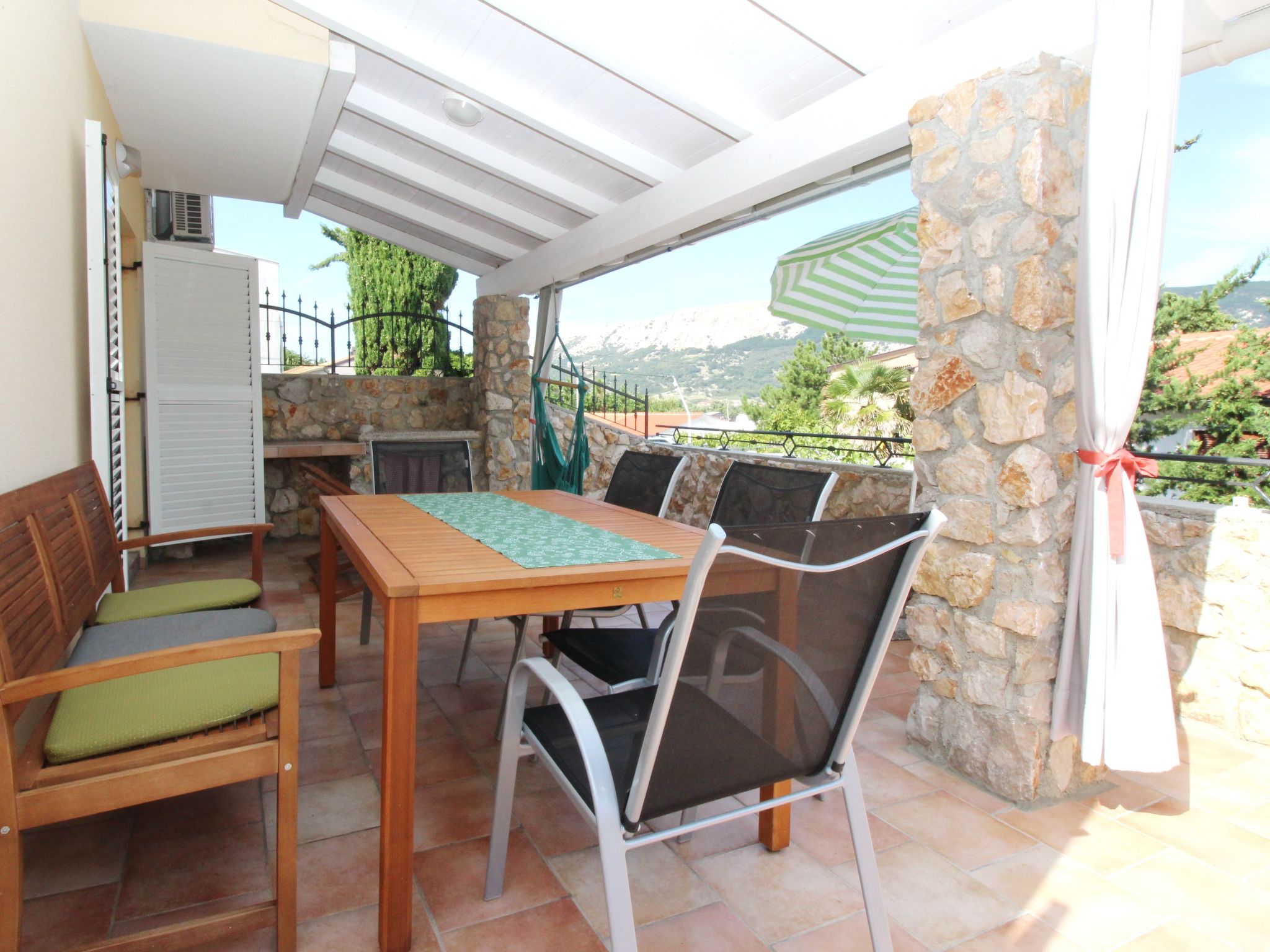 Appartement in Baška mit Eigener Terrasse-Binnen