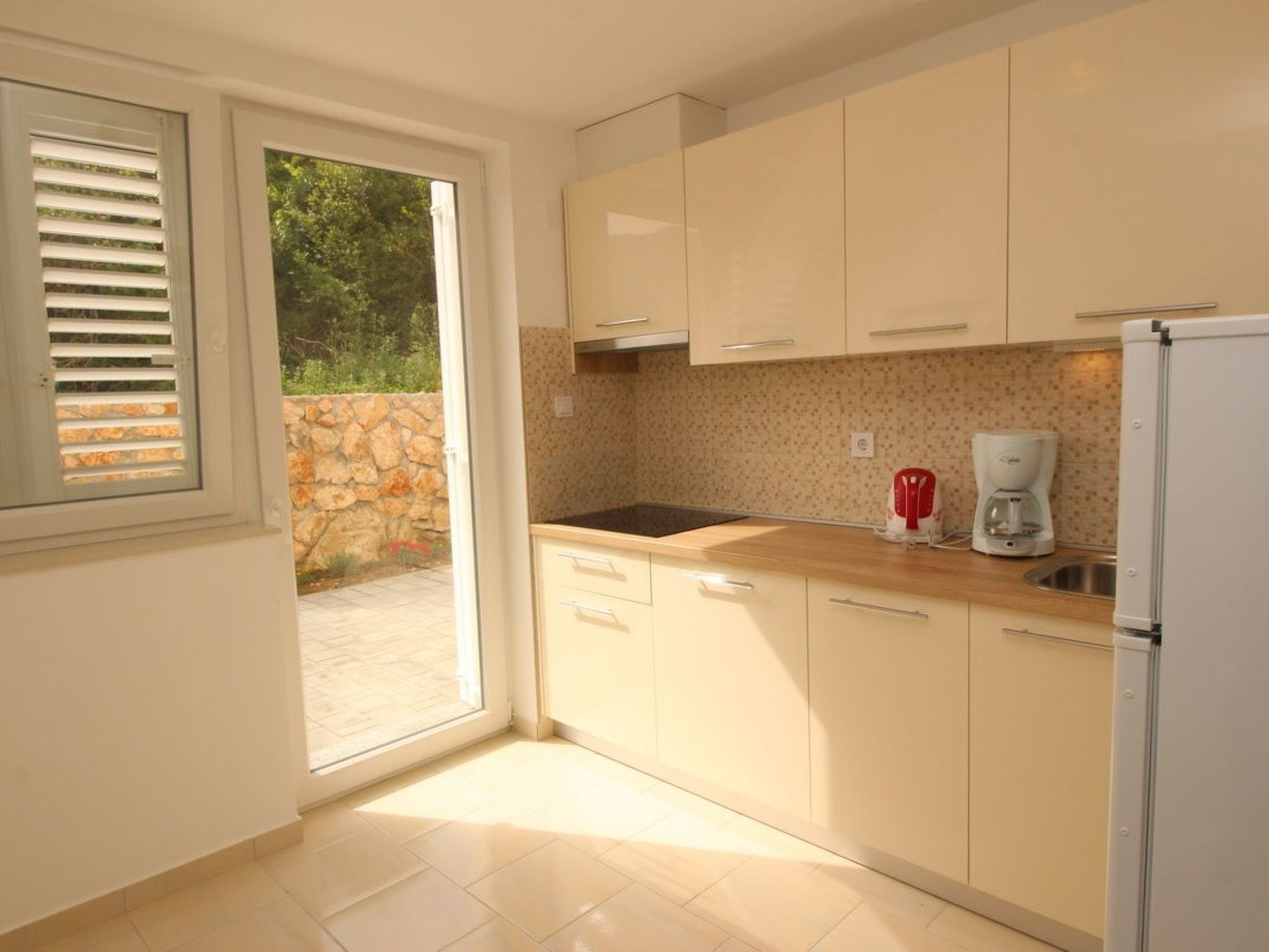 Appartement in Baška mit Eigener Terrasse