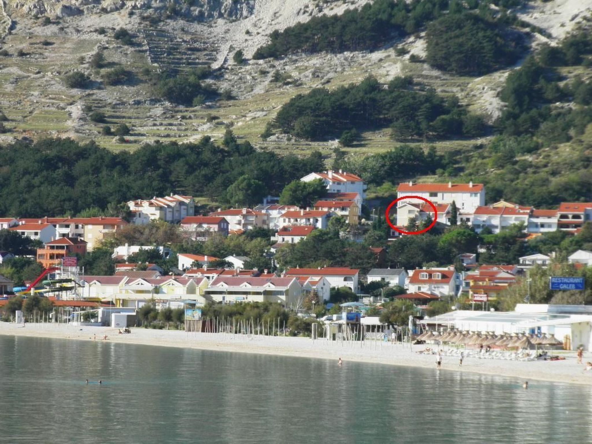 Appartement in Baška mit Eigenem Balkon-Inside