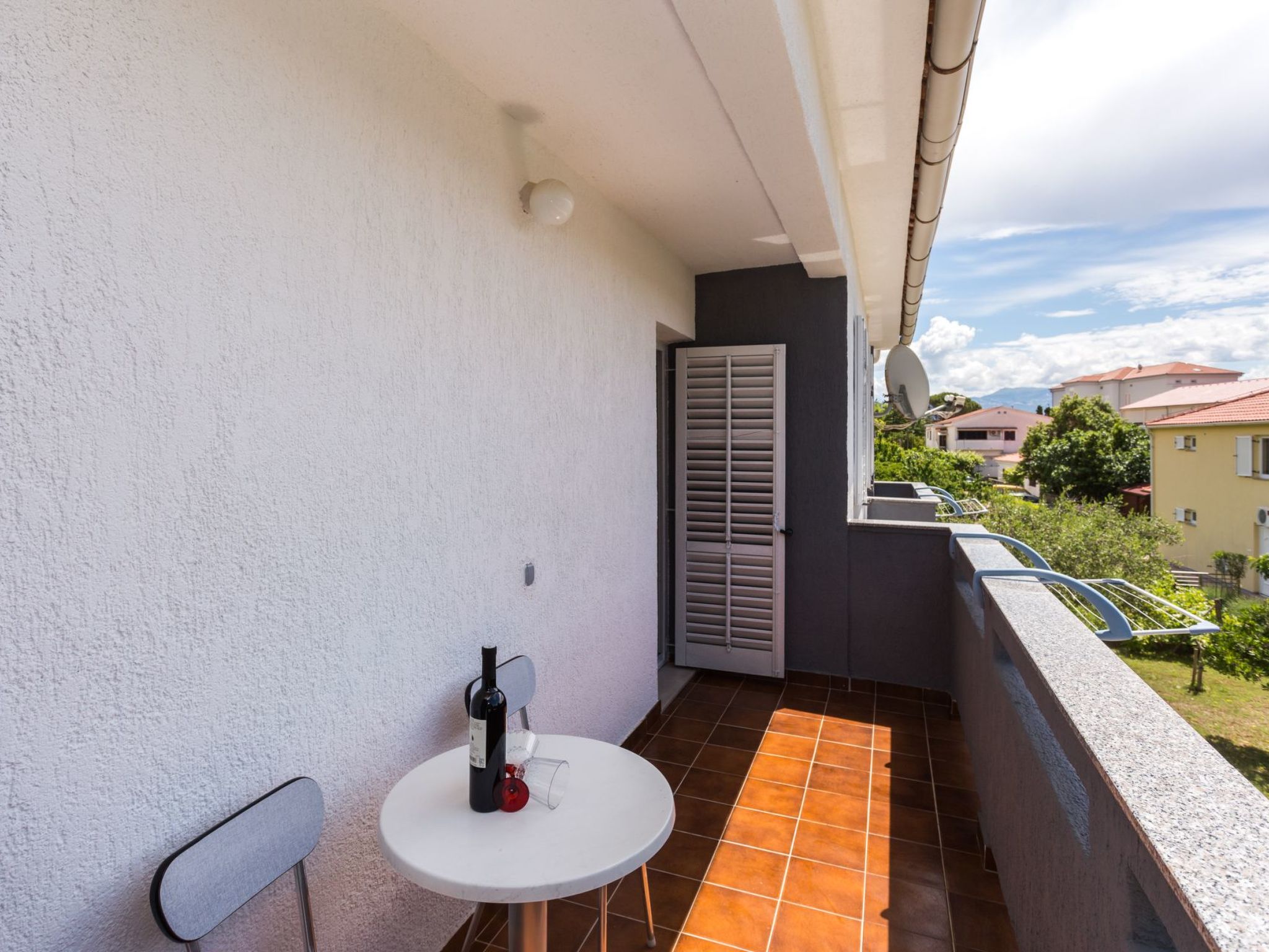Appartement in Baška mit Eigenem Balkon-Binnen