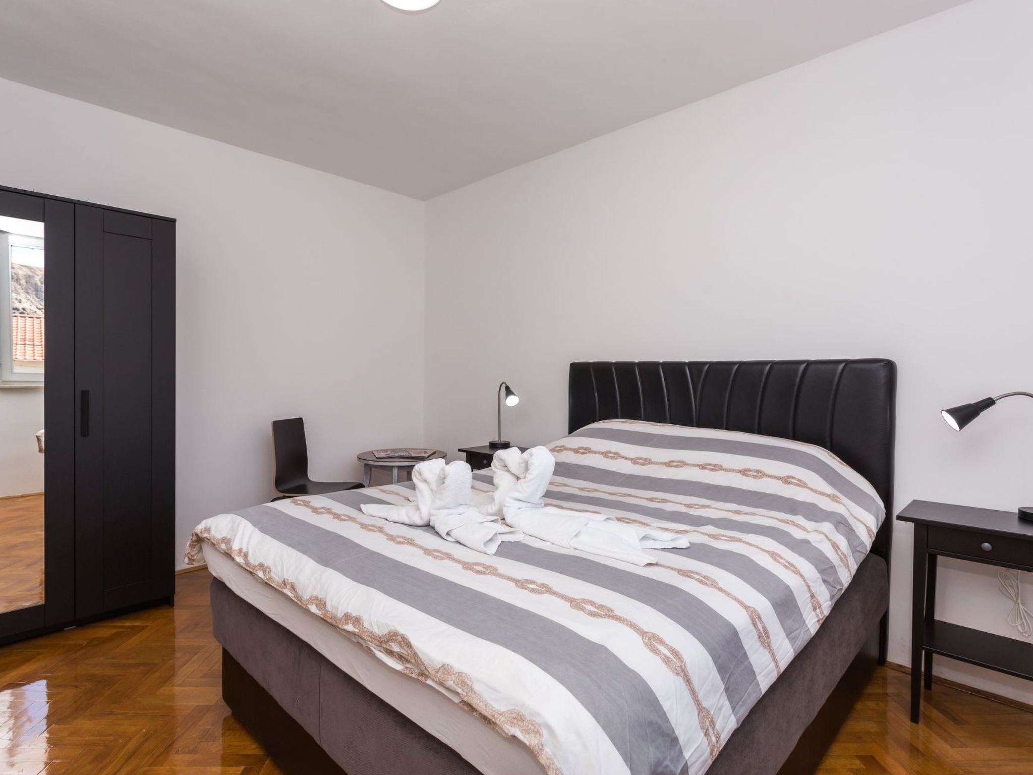 Appartement in Baška mit Eigenem Balkon-Binnen