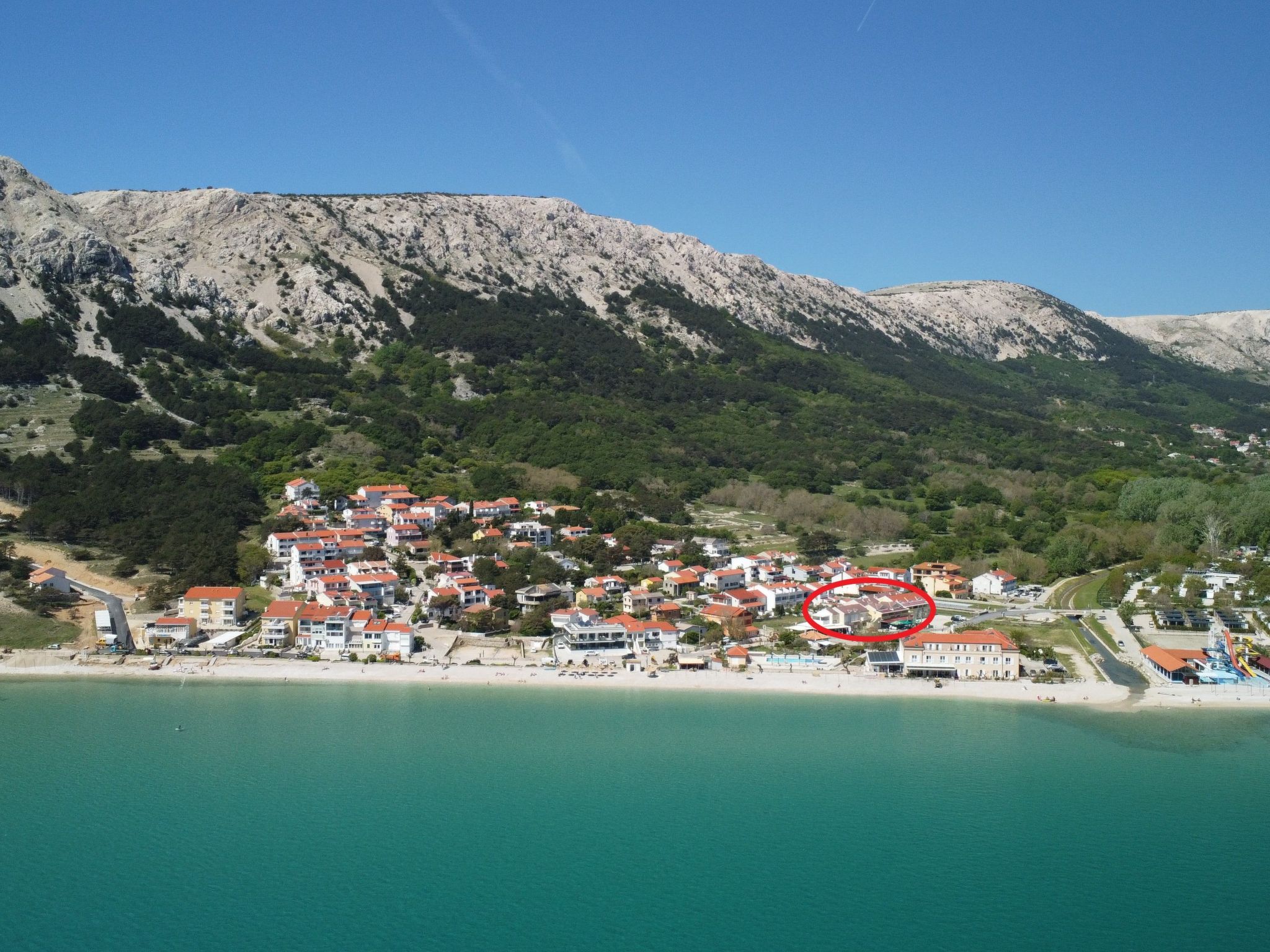 In Baska in der Nähe von Strand-Dedans
