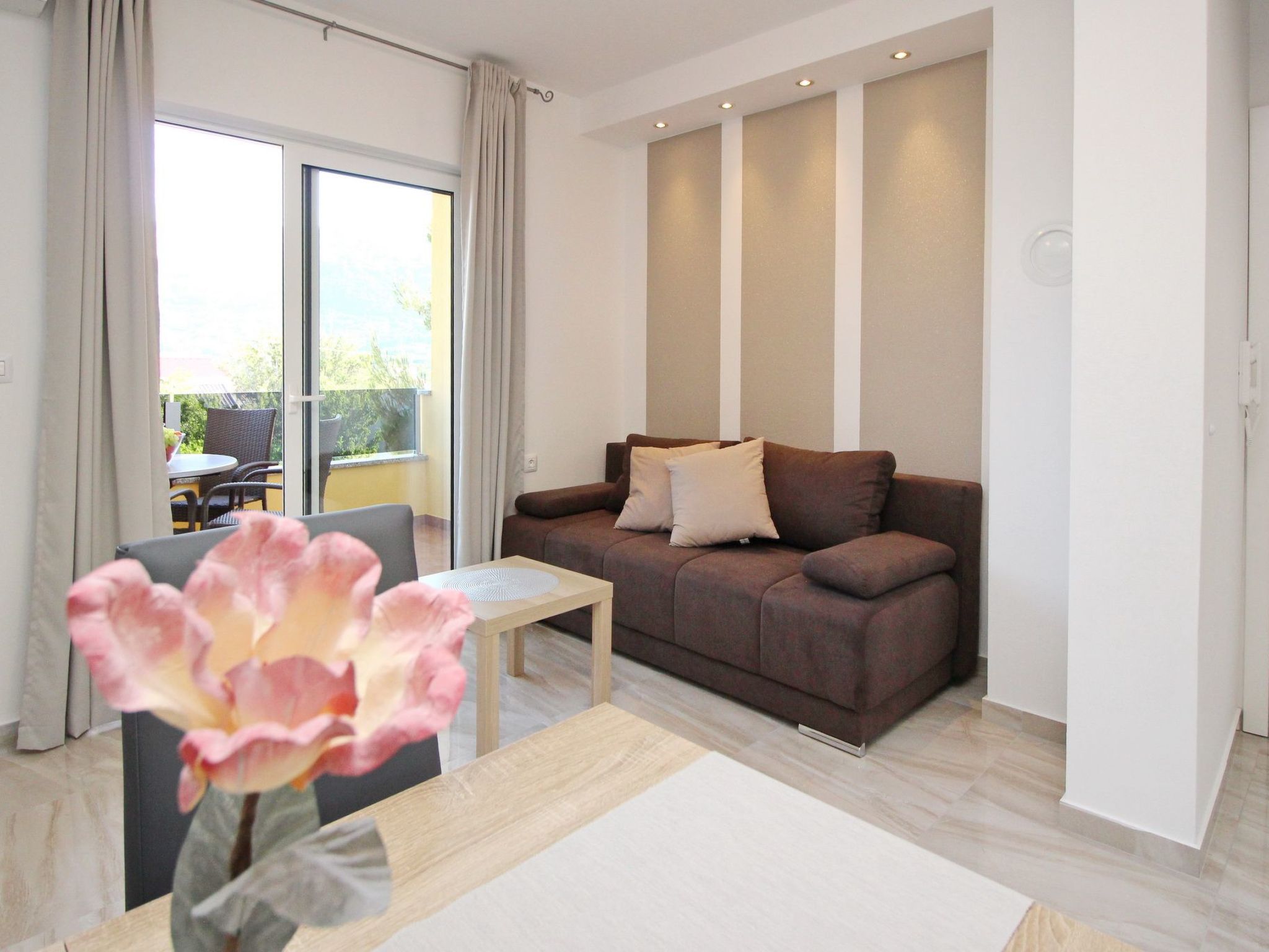 Tolles Appartement in Baška mit Eigenem Balkon Accommodation in Krk Island