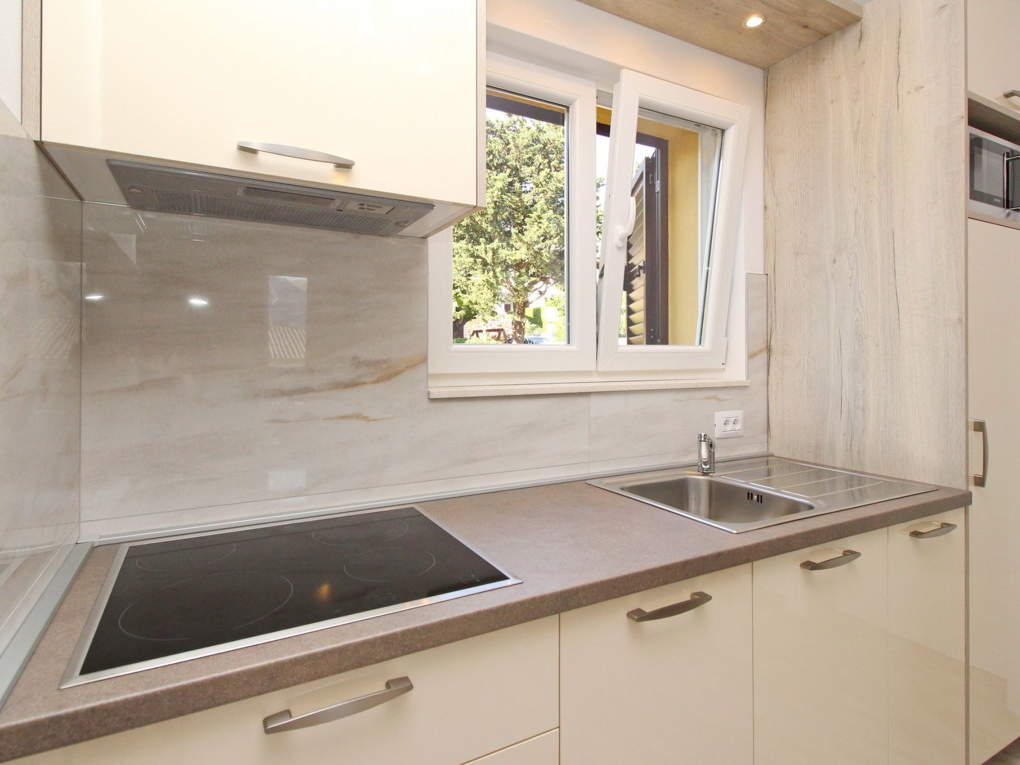 Tolles Appartement in Baška mit Eigenem Balkon-Binnen