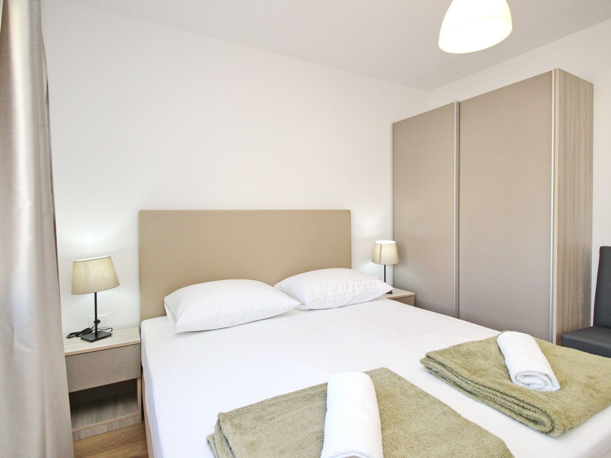 Tolles Appartement in Baška mit Eigenem Balkon-Binnen