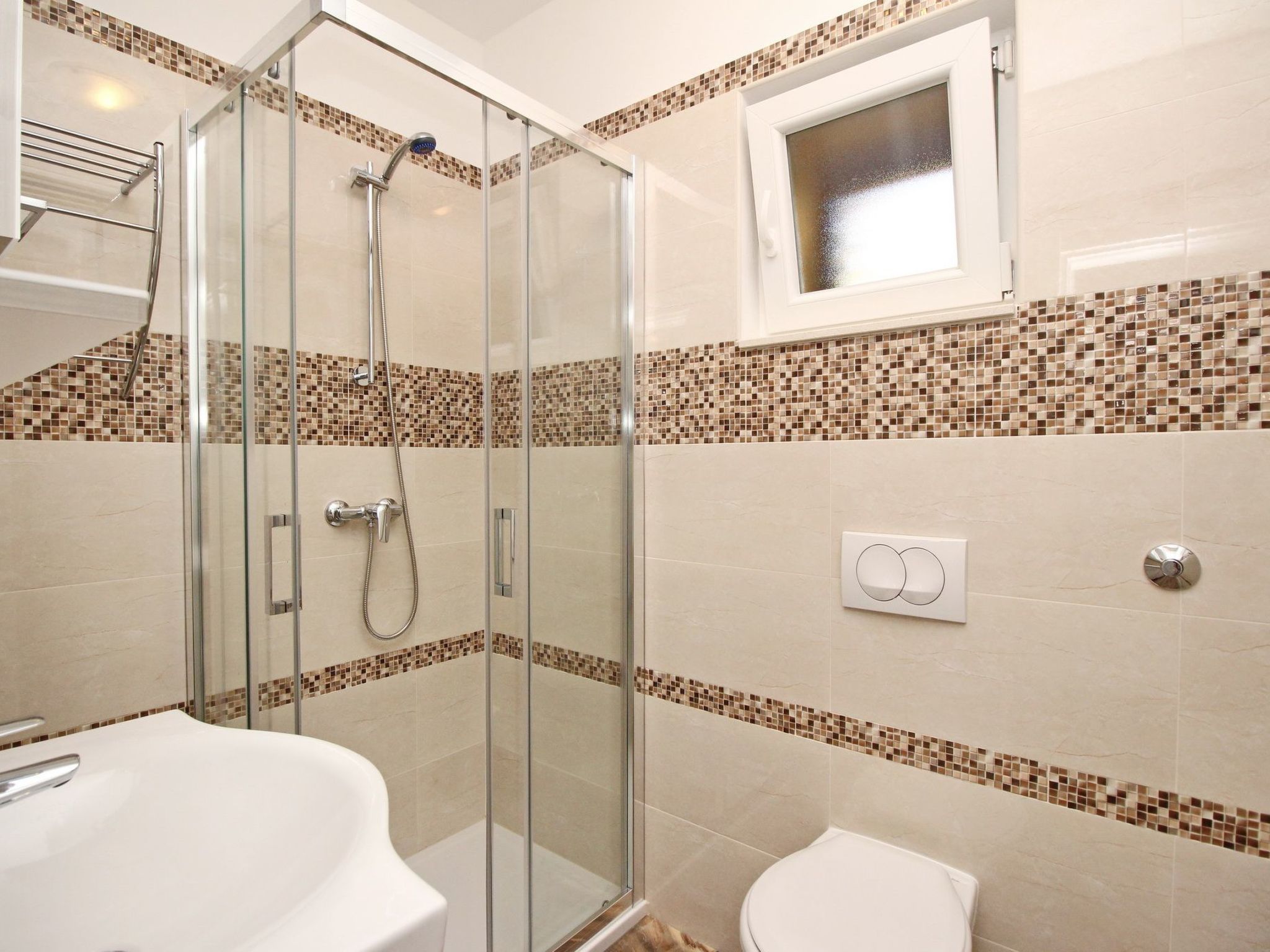 Tolles Appartement in Baška mit Eigenem Balkon-Binnen