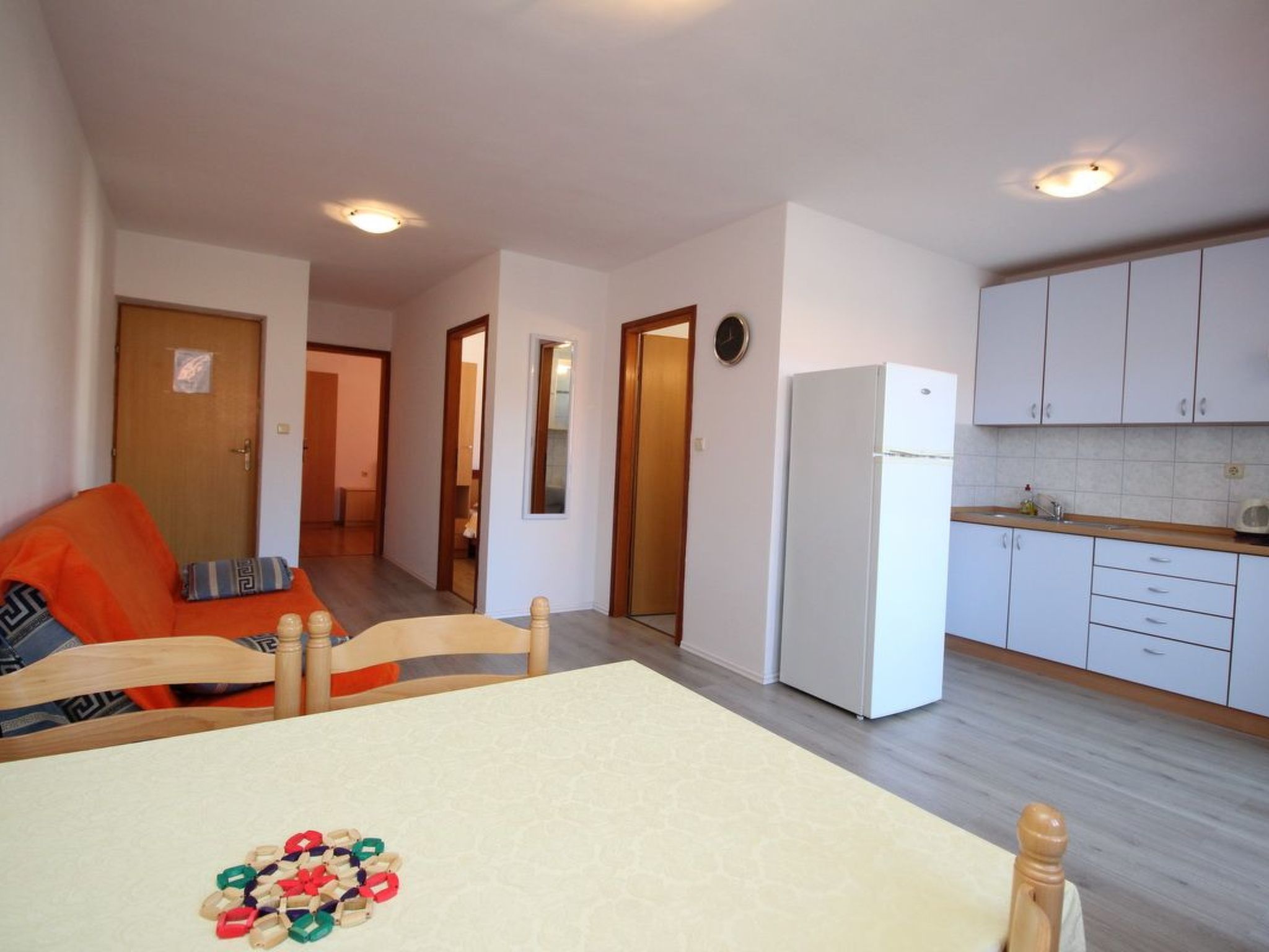 Wohnung in Baška mit Eigenem Balkon-Binnen