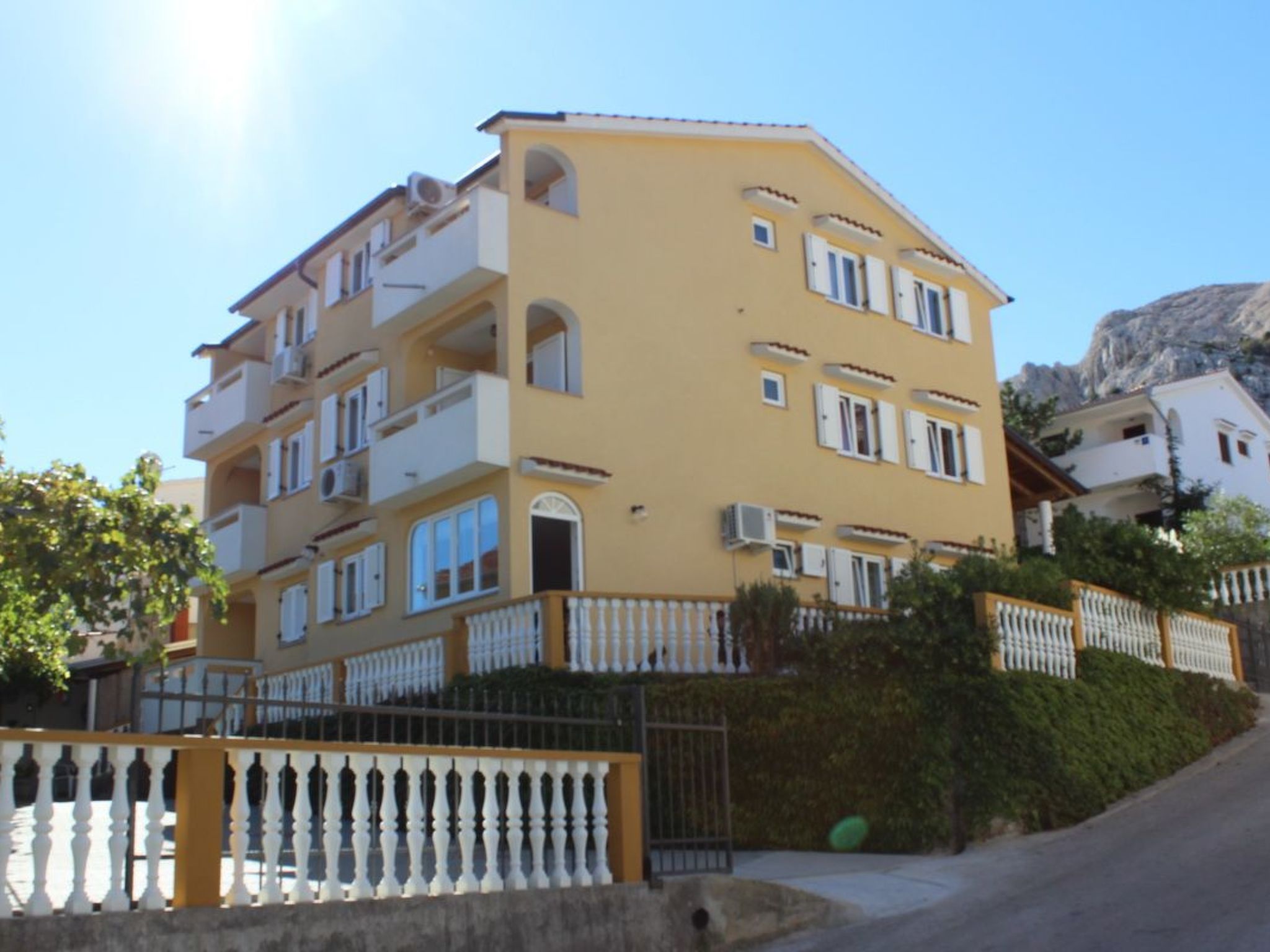 Wohnung in Baška mit Eigenem Balkon-Binnen