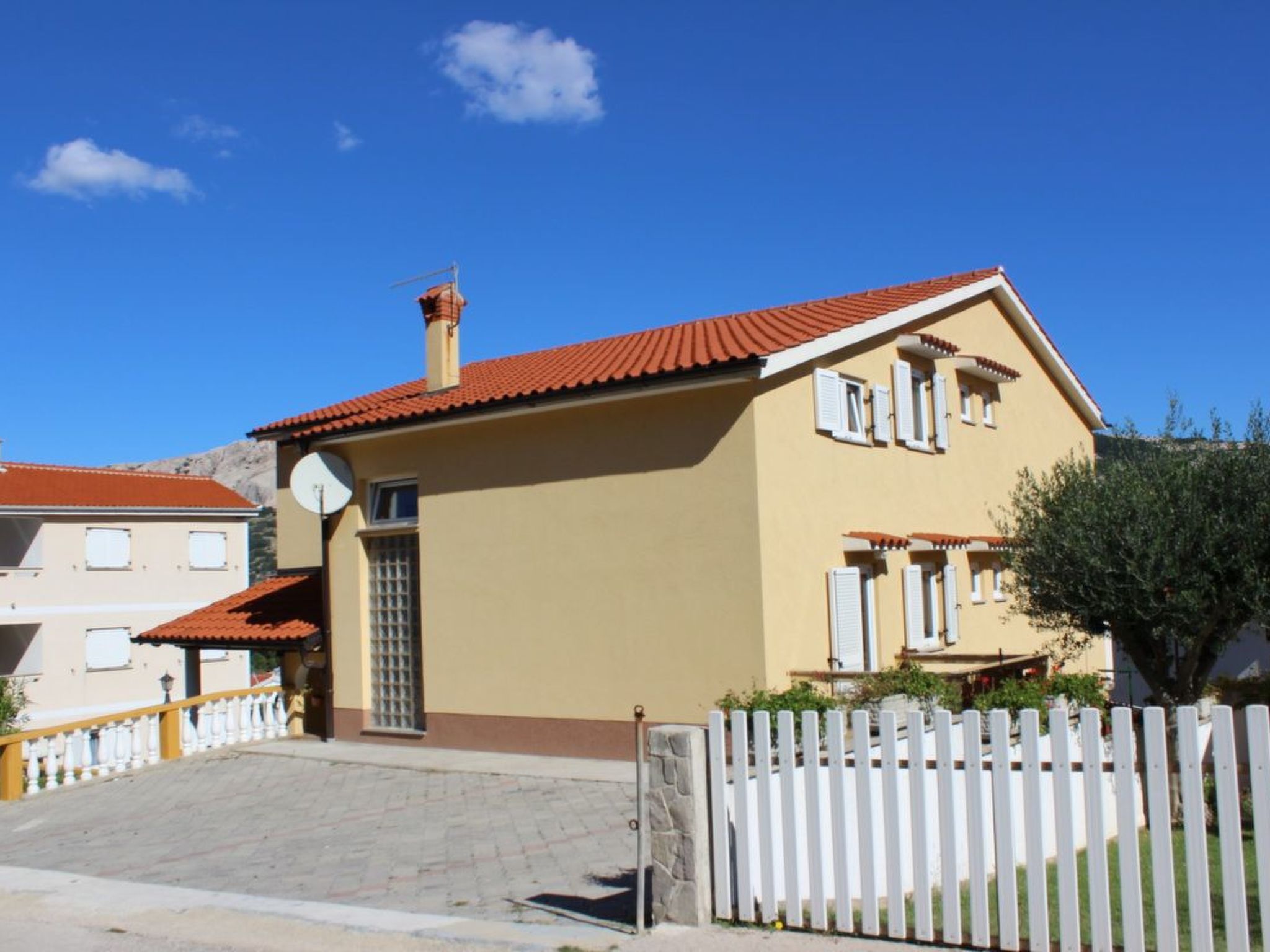 Wohnung in Baška mit Eigenem Balkon-Binnen