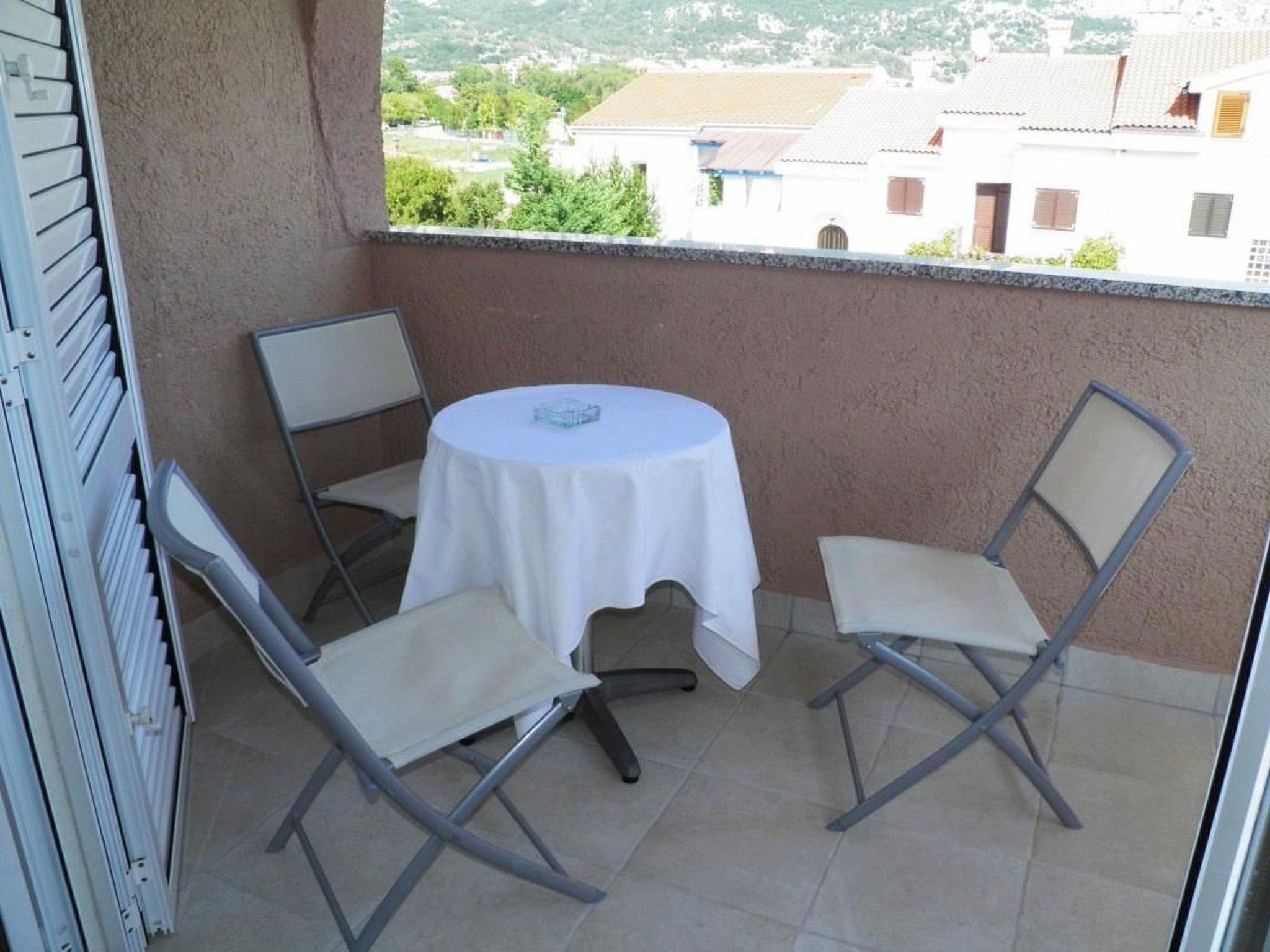 Wohnung in Baška mit Eigenem Balkon und Meerblick-Image-tags.info
