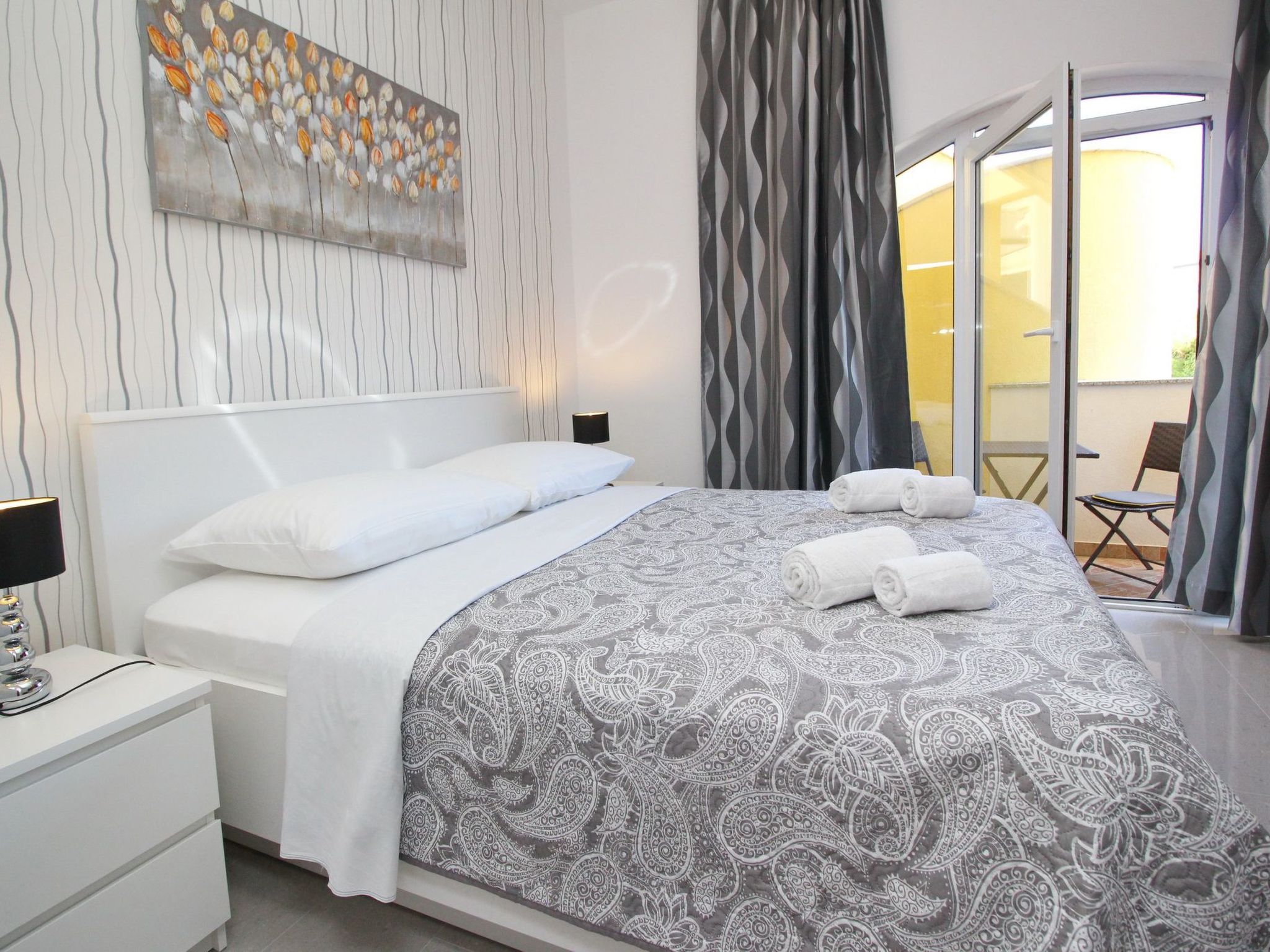 Appartement in Baška mit Eigener Terrasse-Dedans