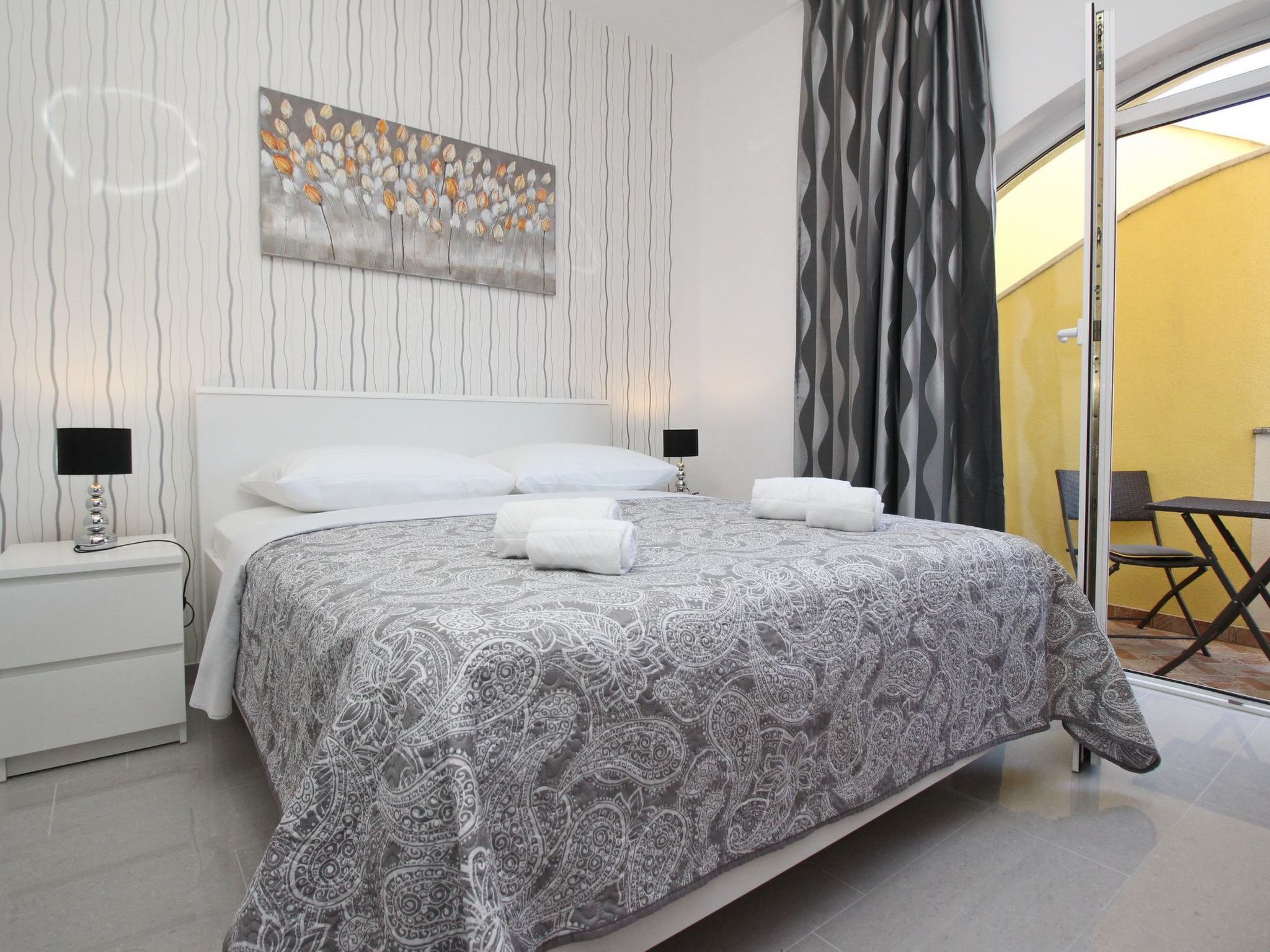 Appartement in Baška mit Eigener Terrasse-Dedans