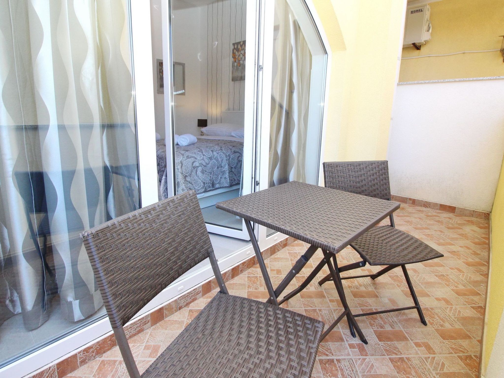 Appartement in Baška mit Eigener Terrasse-Dedans