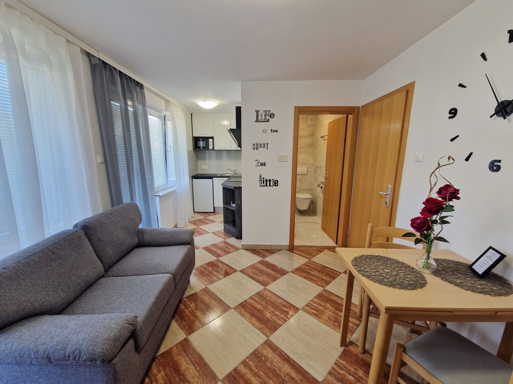 Modern eingerichtete Apartment ideal für junge Paaren im Zentrum von Baska Apartment in Krk Island