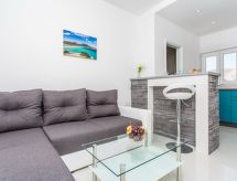 Compact appartement met balkon in Baška, op loopafstand van zee - thumbnail 4