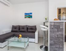 Compact appartement met balkon in Baška, op loopafstand van zee - thumbnail 6