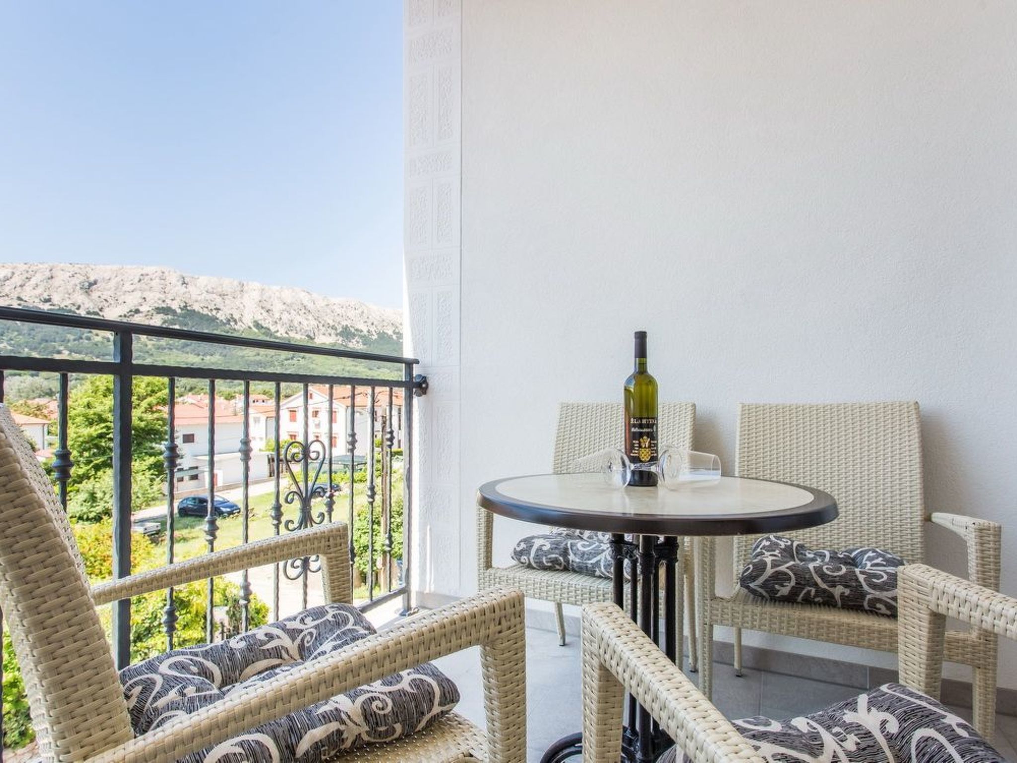 Tolle Wohnung in Baška mit Eigenem Balkon