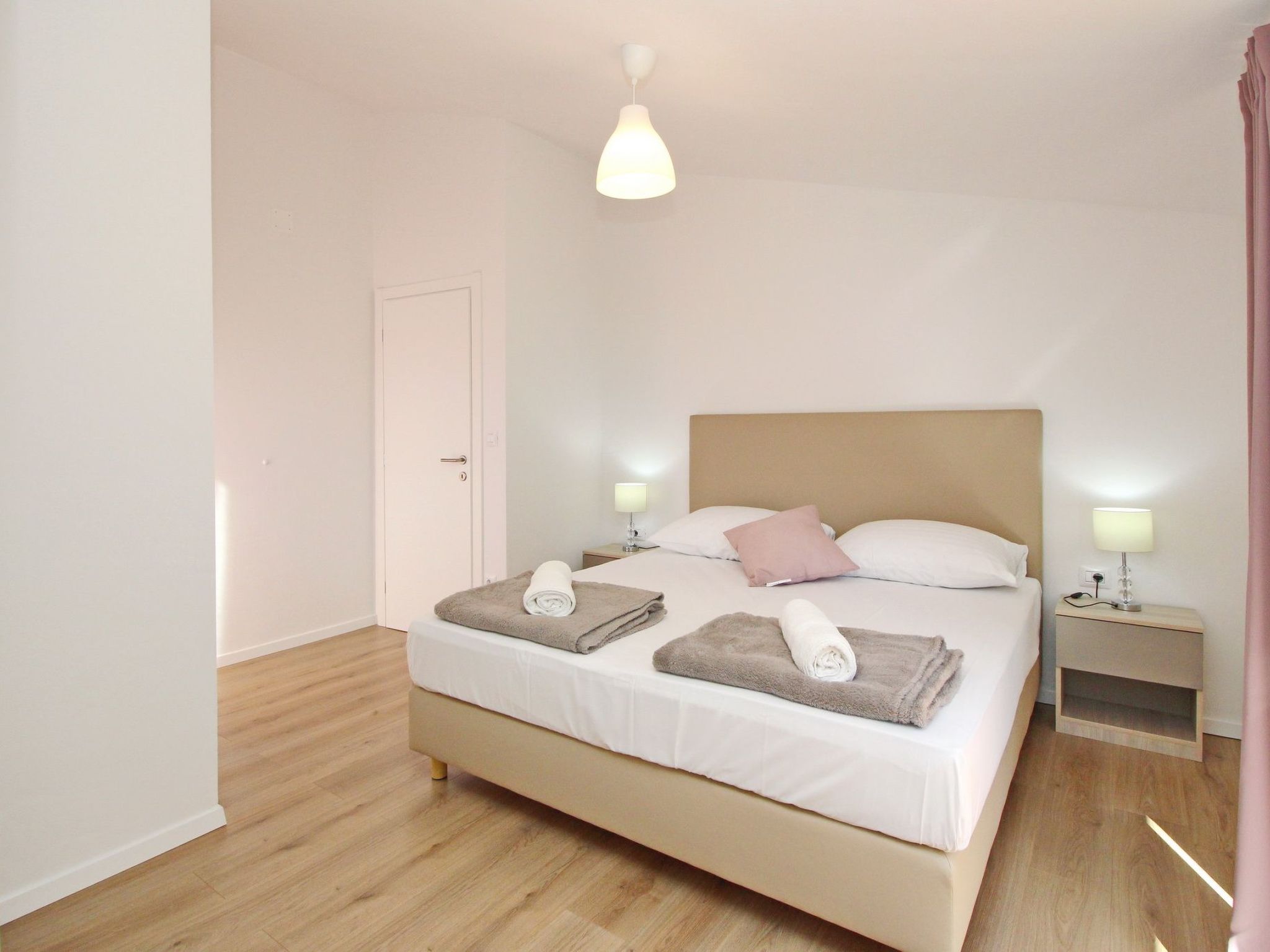 In Baška mit Eigenem Balkon-Binnen