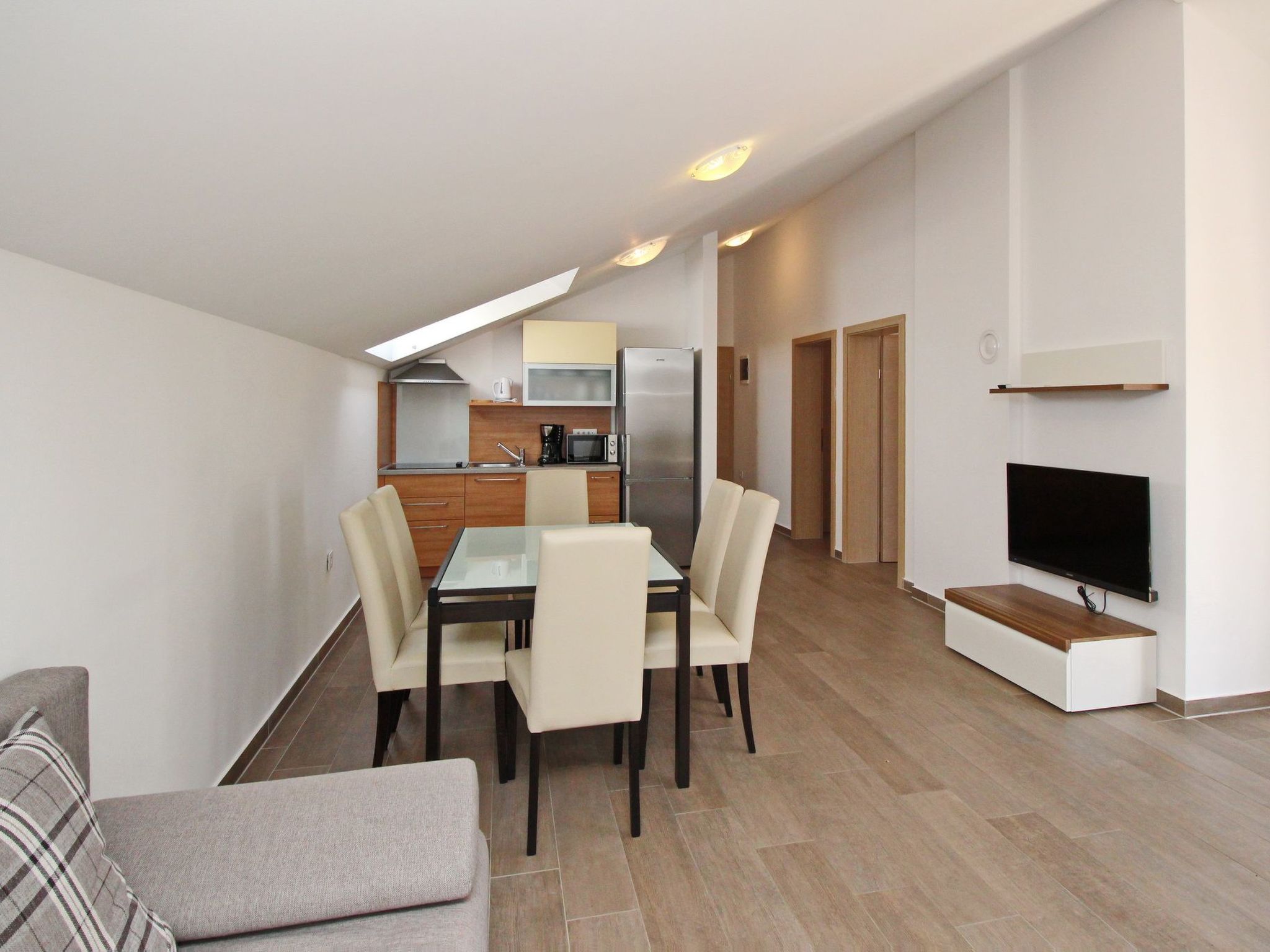 Tolles Appartement in Baška mit Terrasse-Binnen