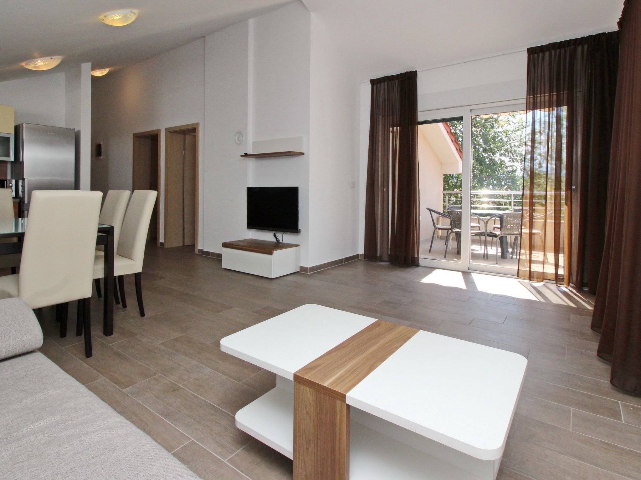 Tolles Appartement in Baška mit Terrasse-Binnen