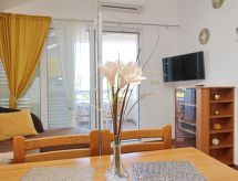 Modern appartement met zeezicht in Baška, 350m van het strand - thumbnail 1