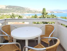 Modern appartement met zeezicht in Baška, 350m van het strand - thumbnail 4