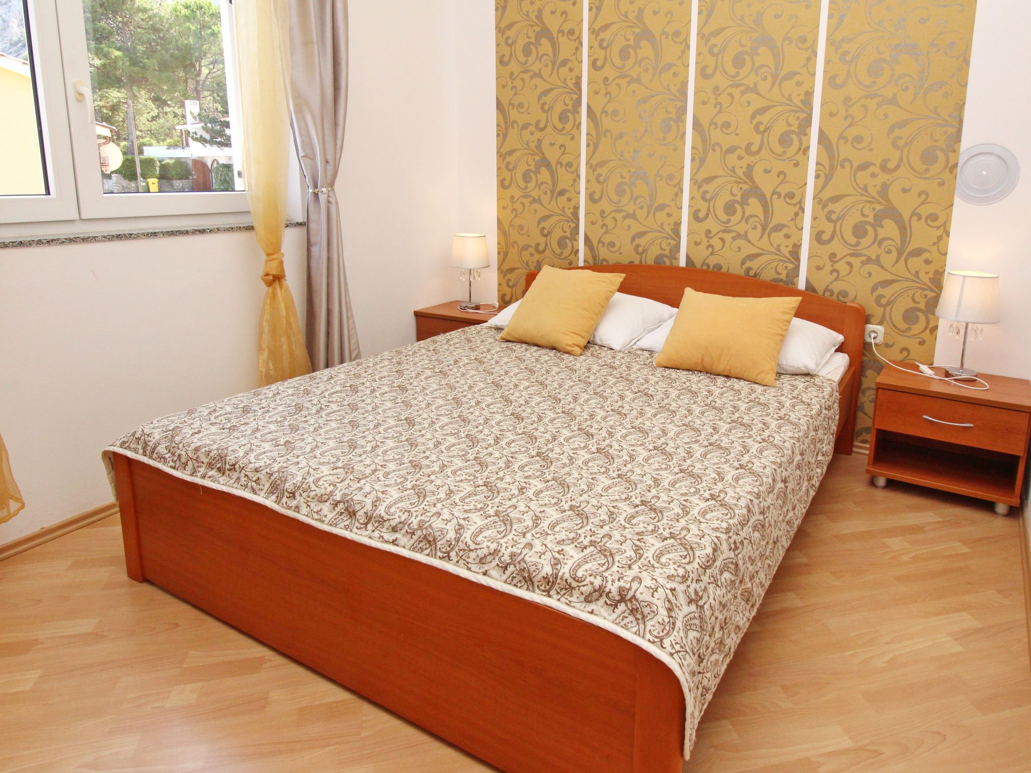 Modern eingerichtete Apartment für 4 Personen mit Meerblick-Dedans