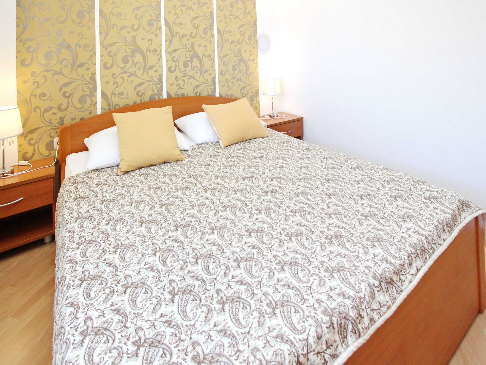 Modern eingerichtete Apartment für 4 Personen mit Meerblick-Dedans