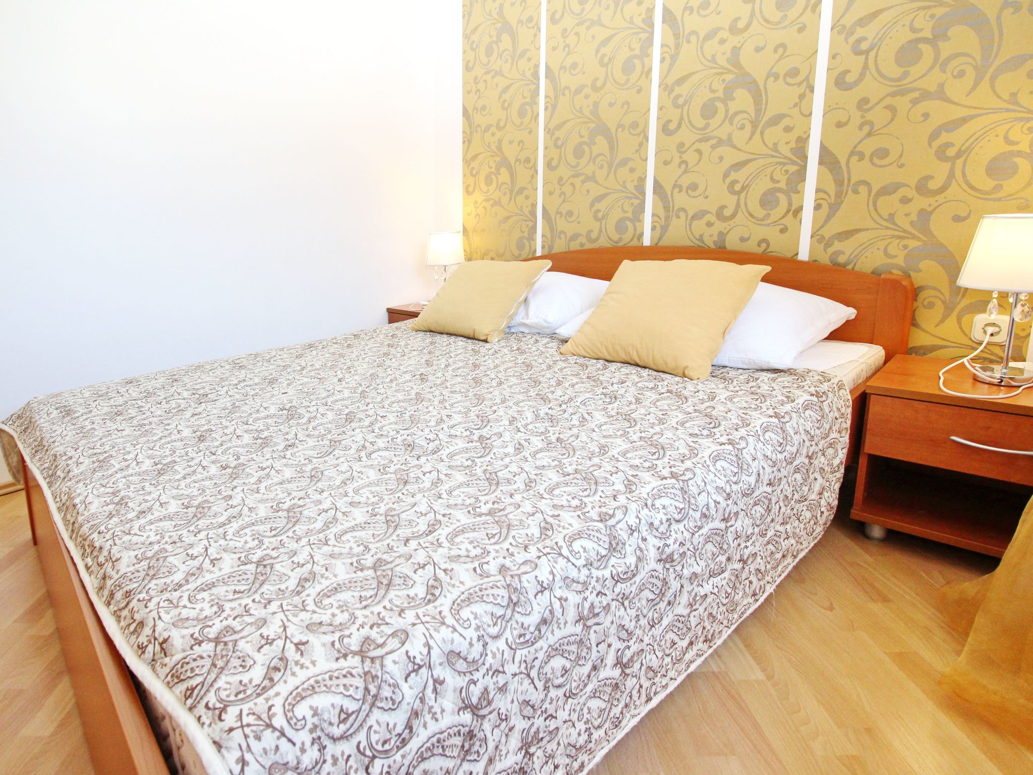 Modern eingerichtete Apartment für 4 Personen mit Meerblick-Dedans