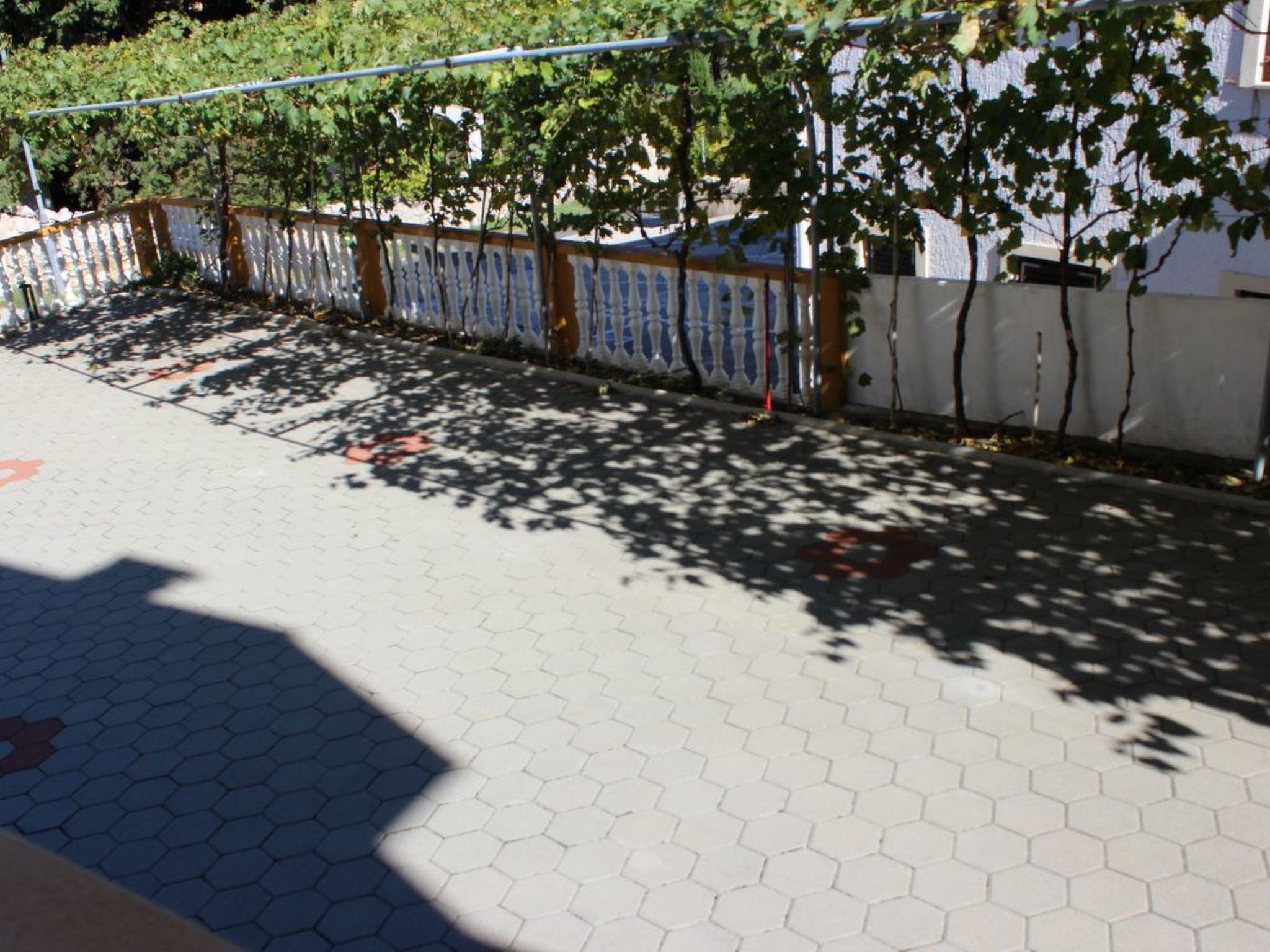 In Baška mit Eigenem Balkon-Binnen