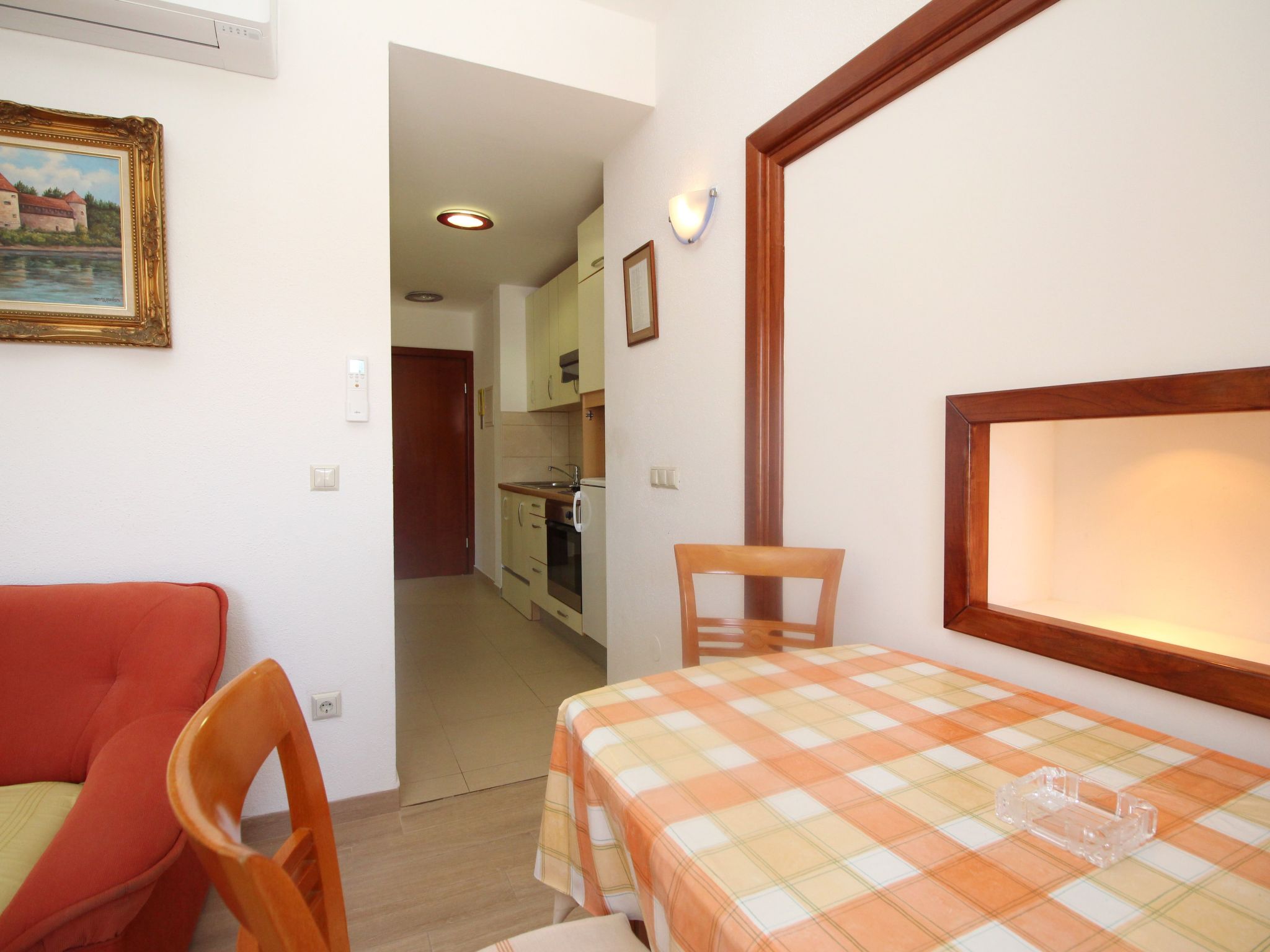 In Baška mit Eigenem Balkon-Drinnen