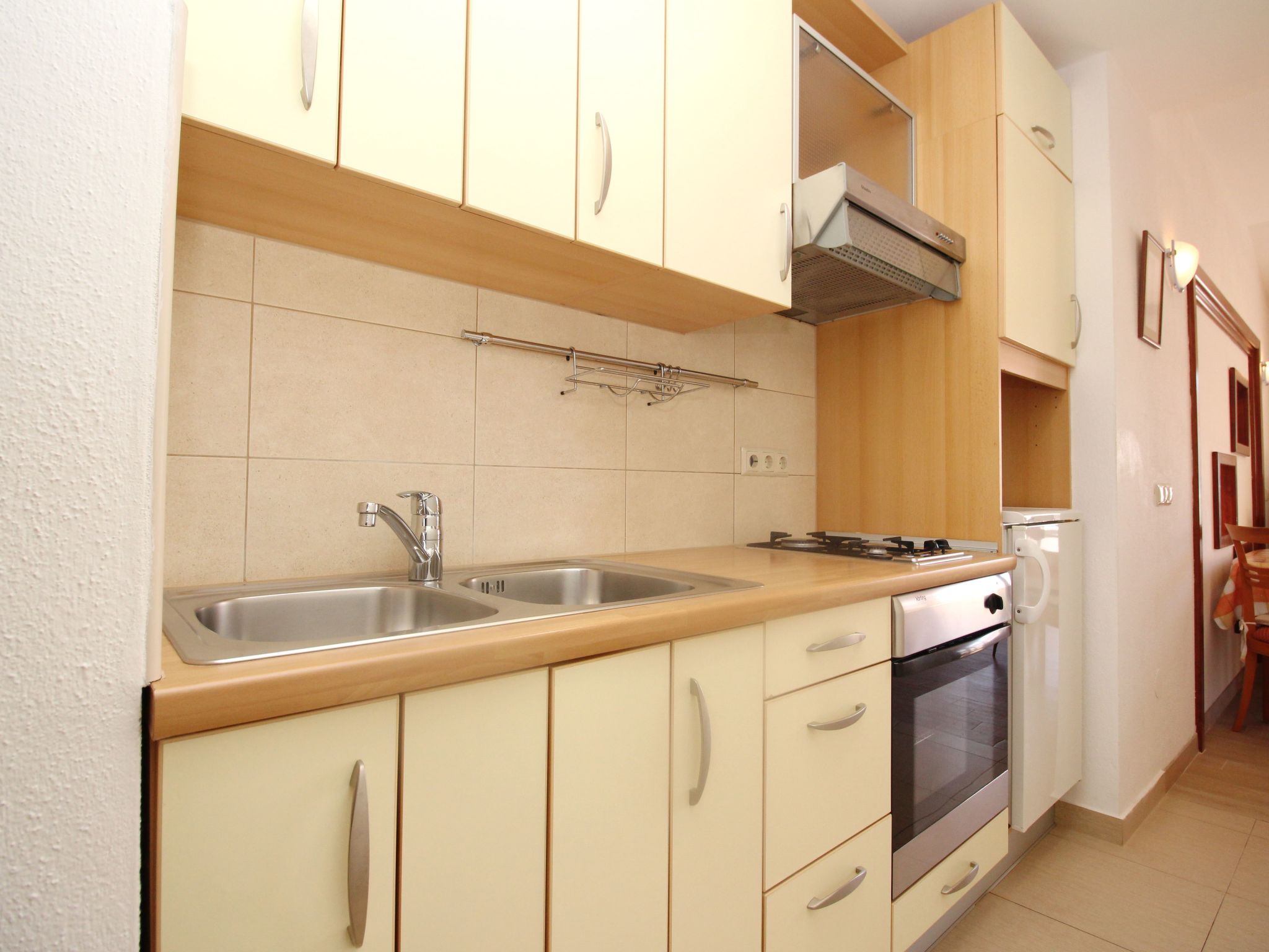 In Baška mit Eigenem Balkon-Drinnen