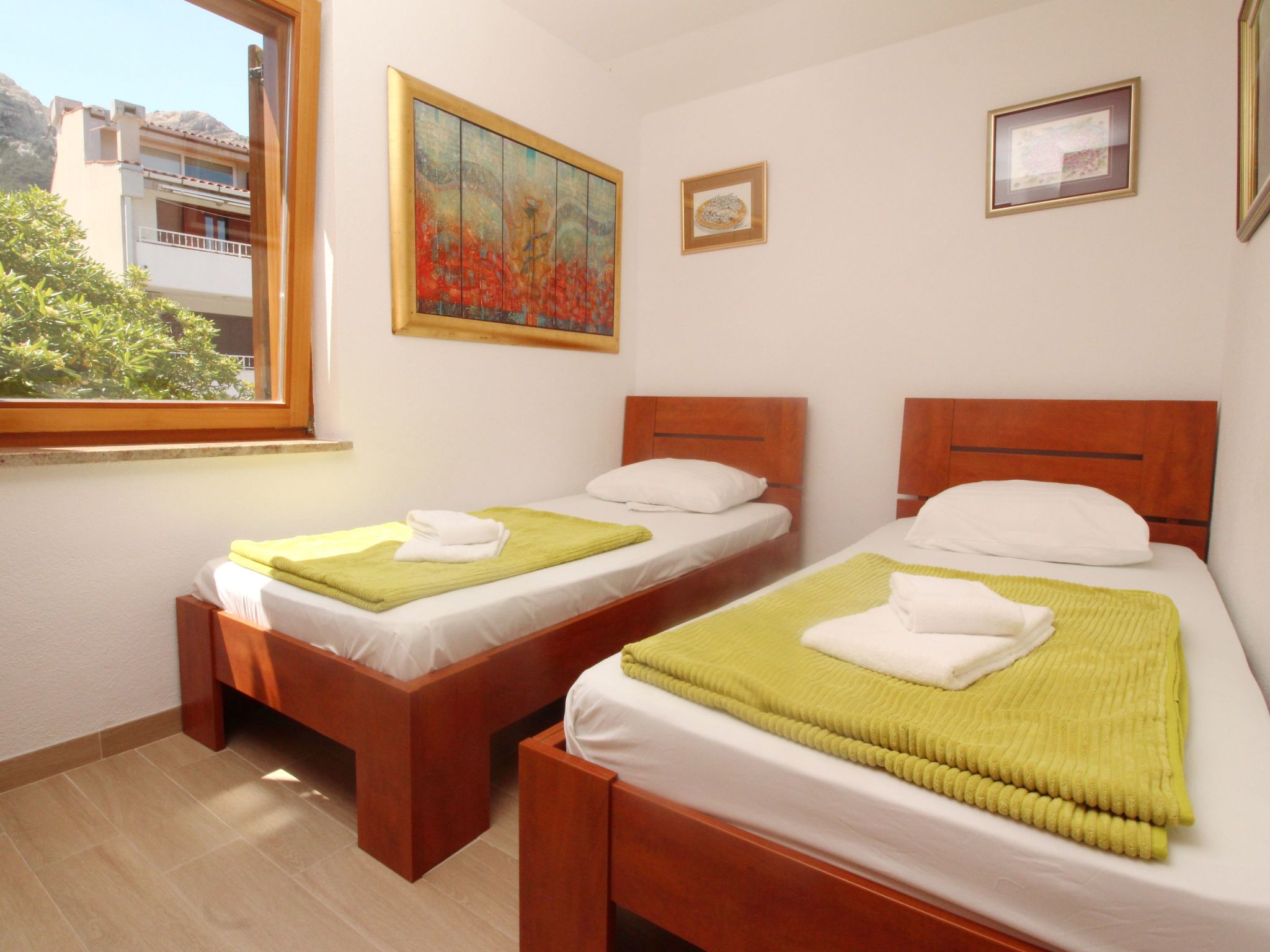 In Baška mit Eigenem Balkon-Drinnen