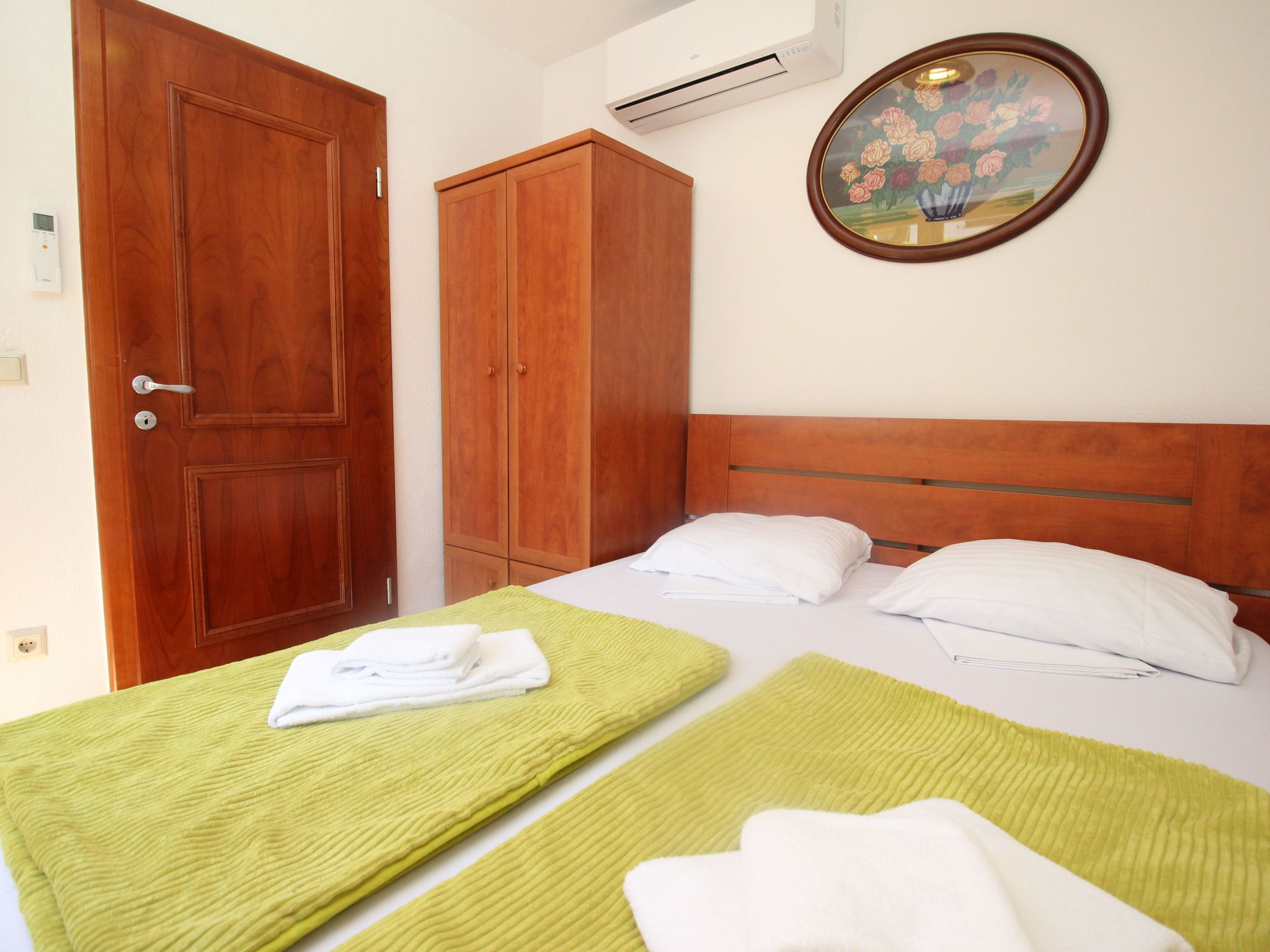 In Baška mit Eigenem Balkon-Drinnen