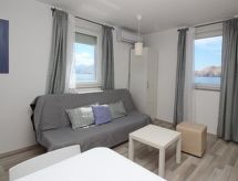 Lavanda: knus appartement op 10 meter van zee in Baška, Krk - thumbnail 5