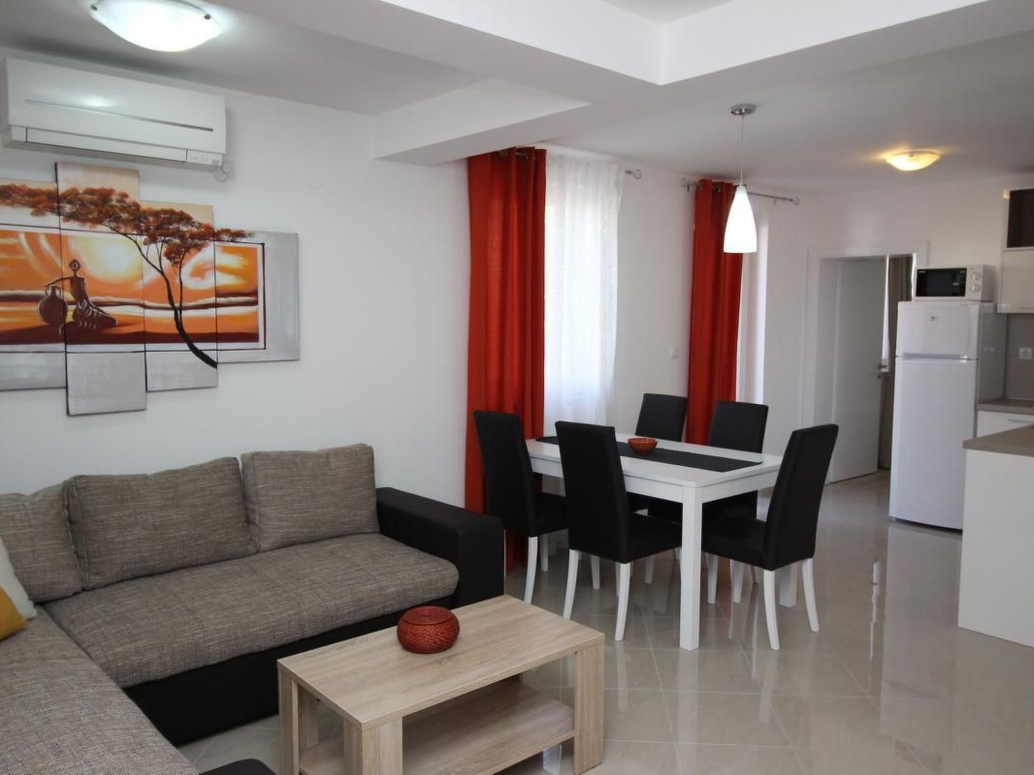Tolles Appartement in Baška mit Eigener Terrasse-Image-tags.info