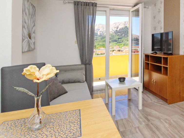 In Baška Mit Eigenem Balkon - Baška