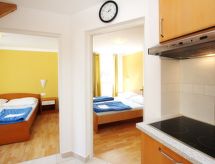 Appartement vlakbij zee in Baška voor 6 personen met airco en balkon - thumbnail 3
