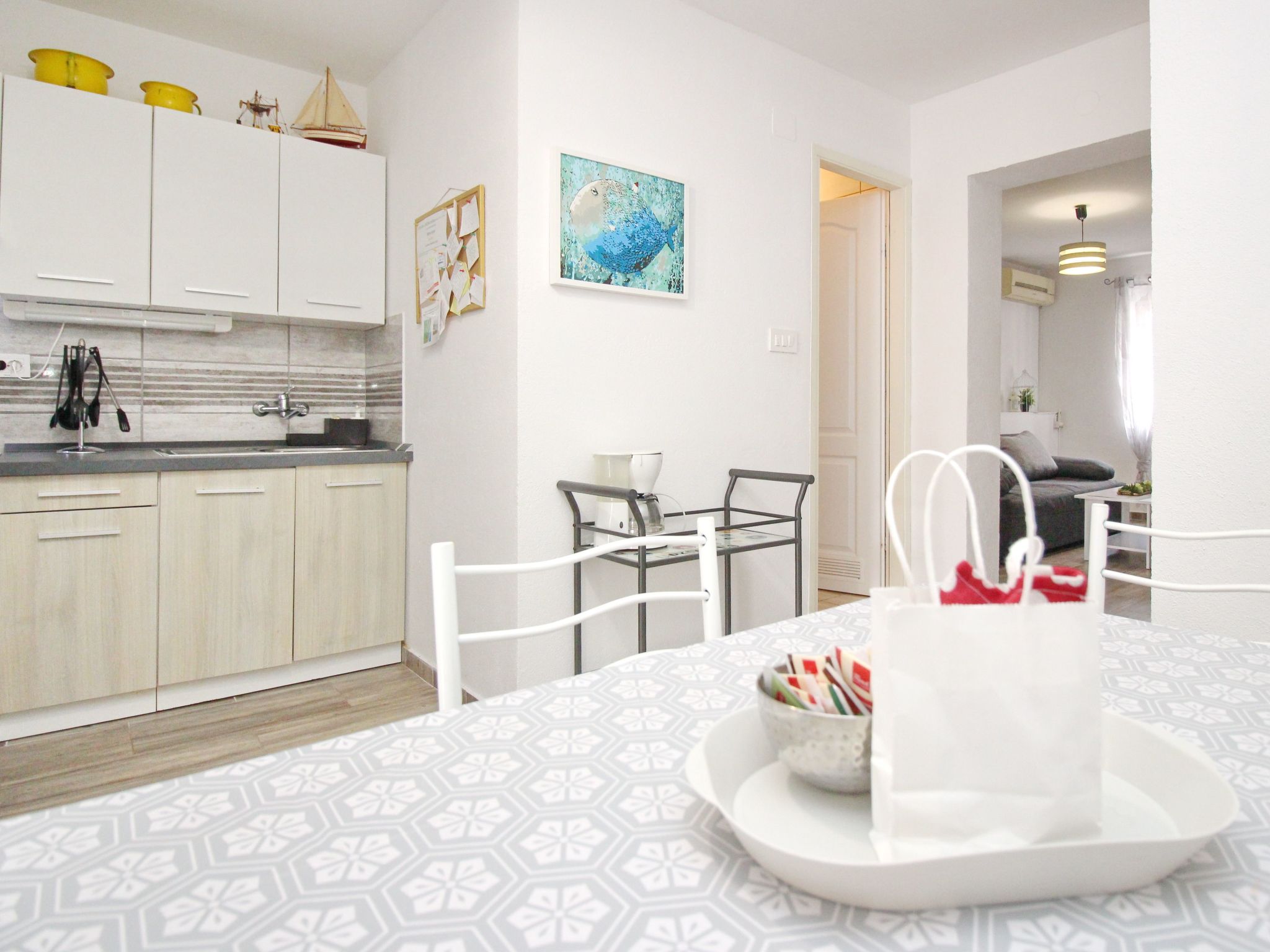 Gemütliches Appartement in Baška mit Eigener Terrasse