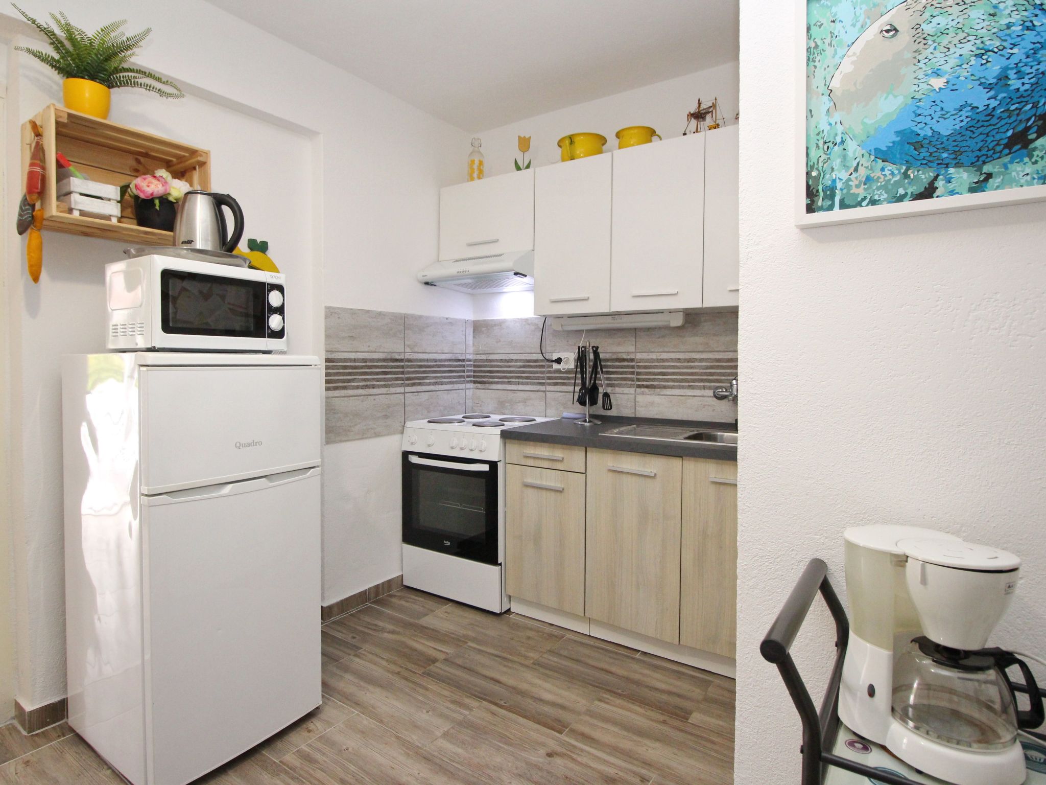 Gemütliches Appartement in Baška mit Eigener Terrasse-Image-tags.info