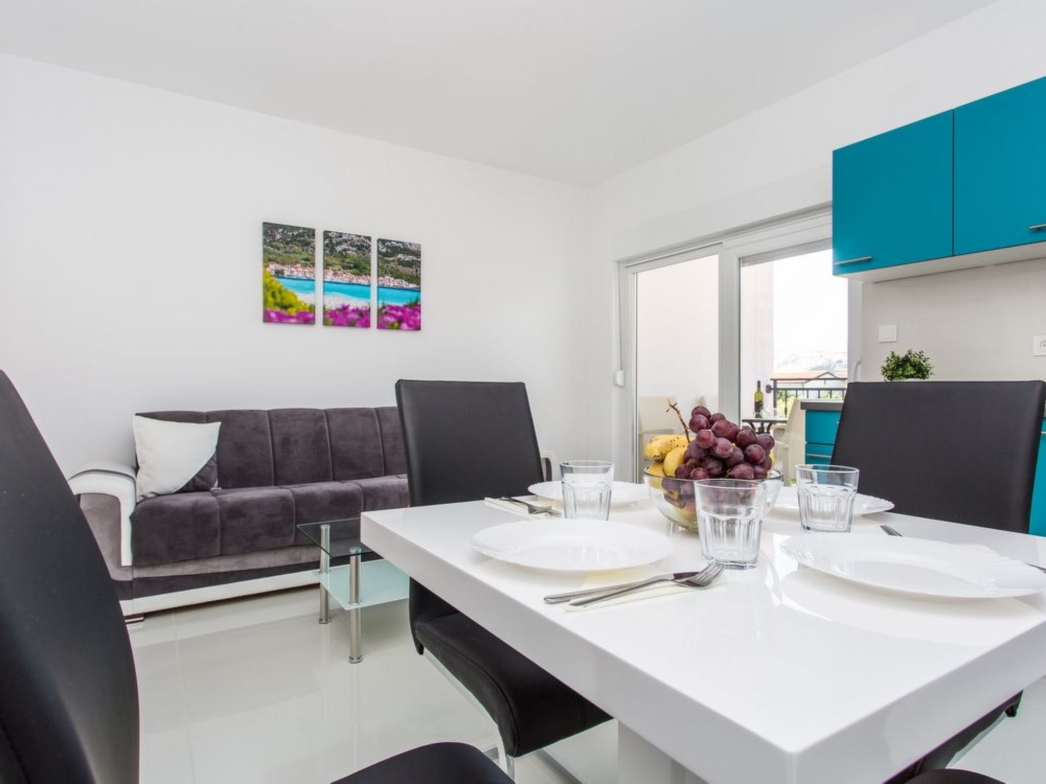 Appartement in Baška mit Eigenem Balkon