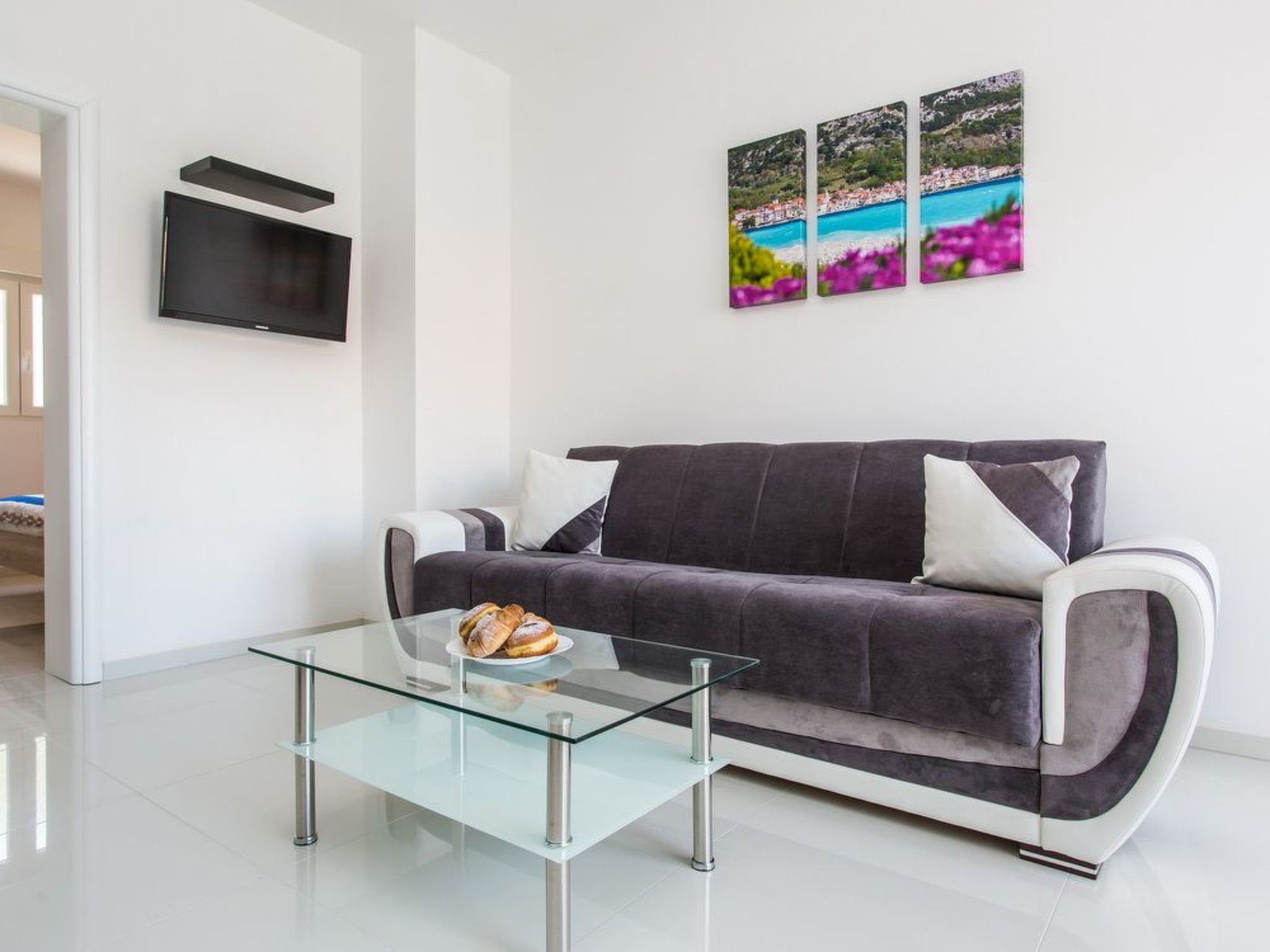 Appartement in Baška mit Eigenem Balkon-Image-tags.info