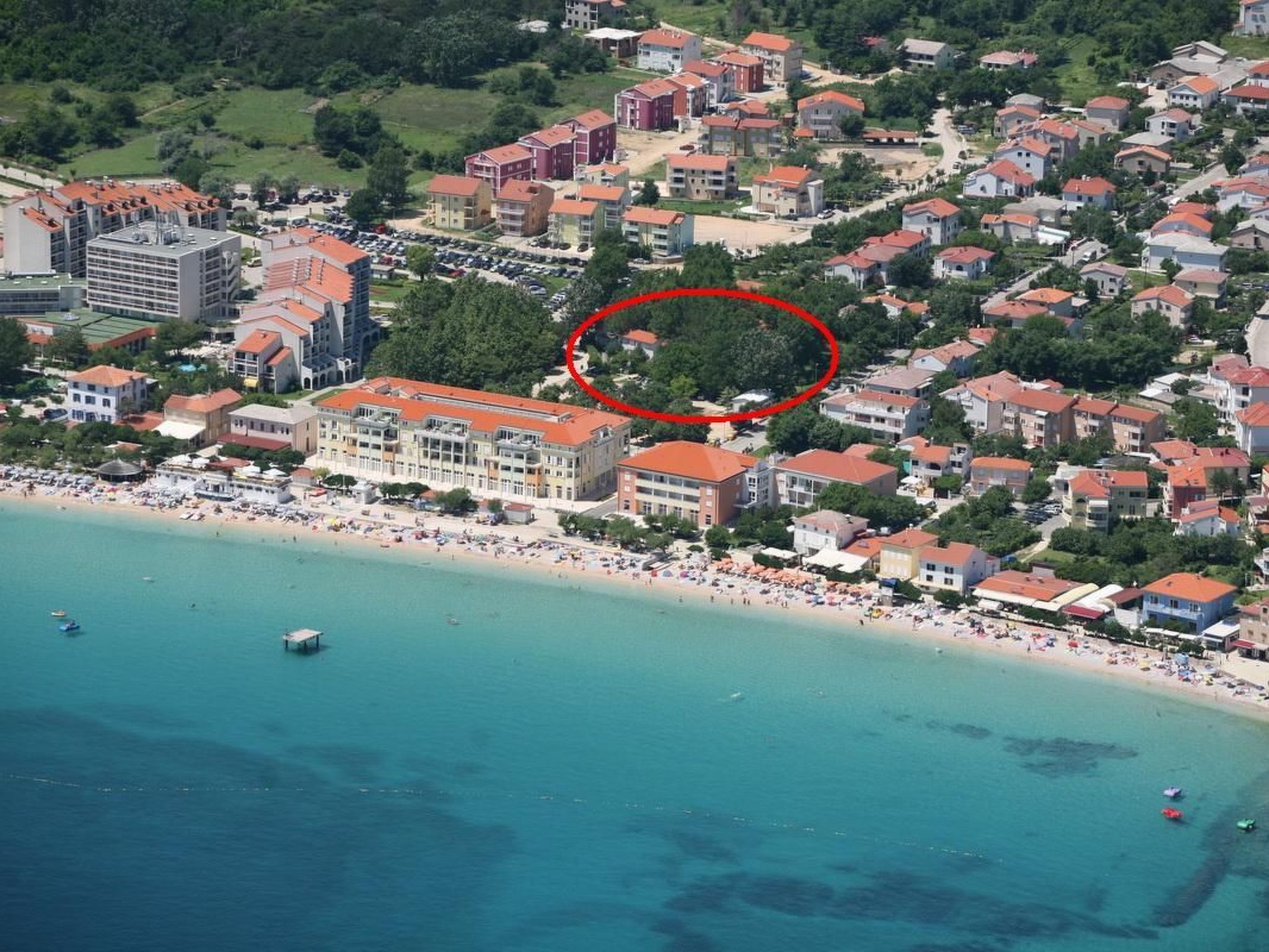 Für 4 Personen ca. 53 m&sup2; in Baška, Adriaküste Kroatien (Kroatische Inseln)-Inside